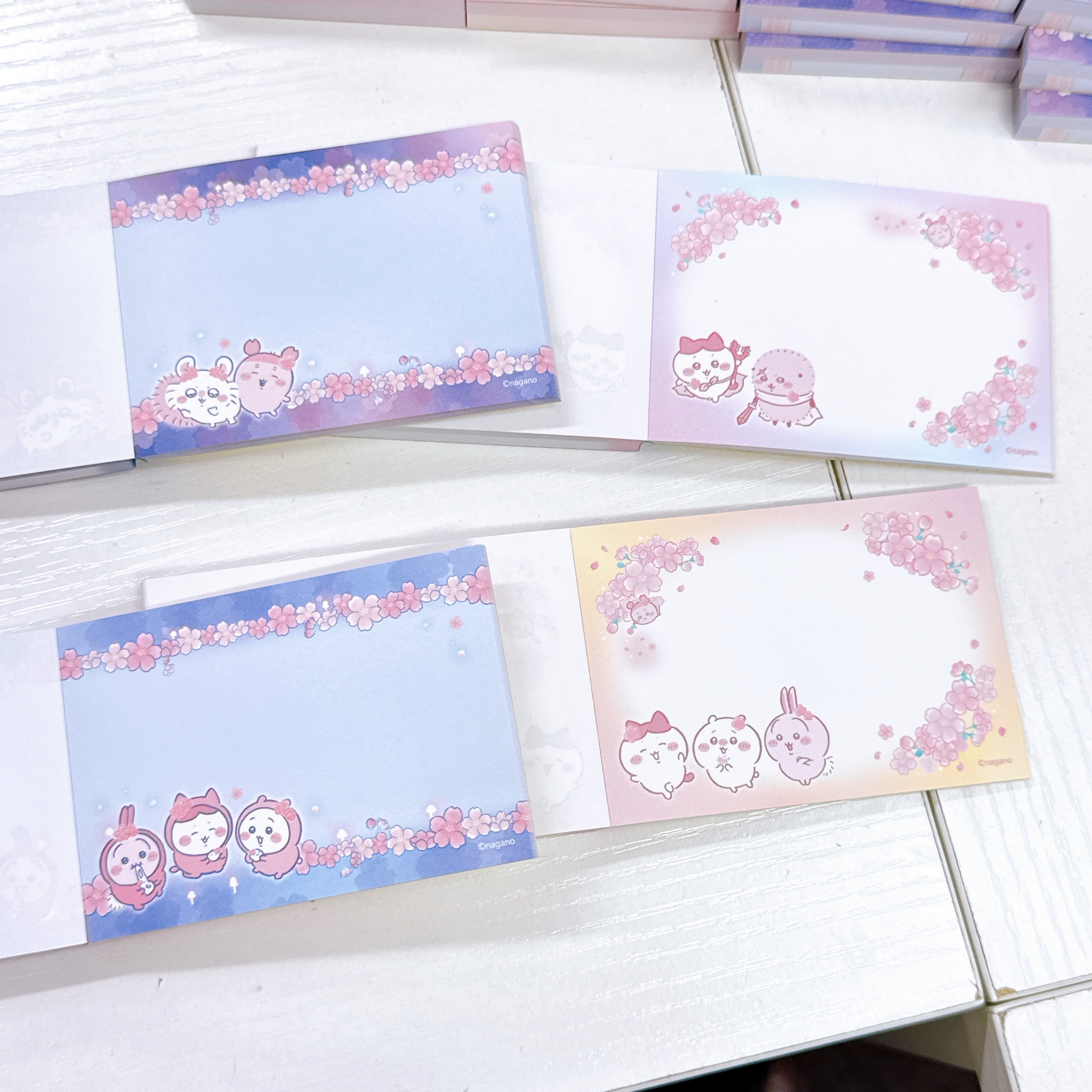 日本直送chiikawa 新款櫻花系列新款文具產品