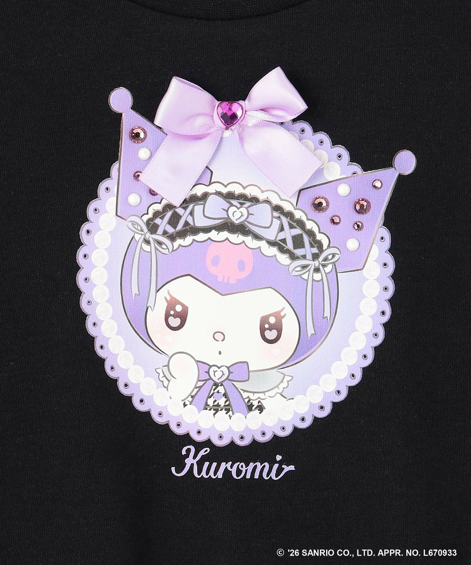 🆕【⭐訂購⭐】🌀 🇯🇵 日本直送 #Sanrio 寶石 緞帶 蕾絲 長袖Tee［3款選］🌀 [ELJA-0202][261122]