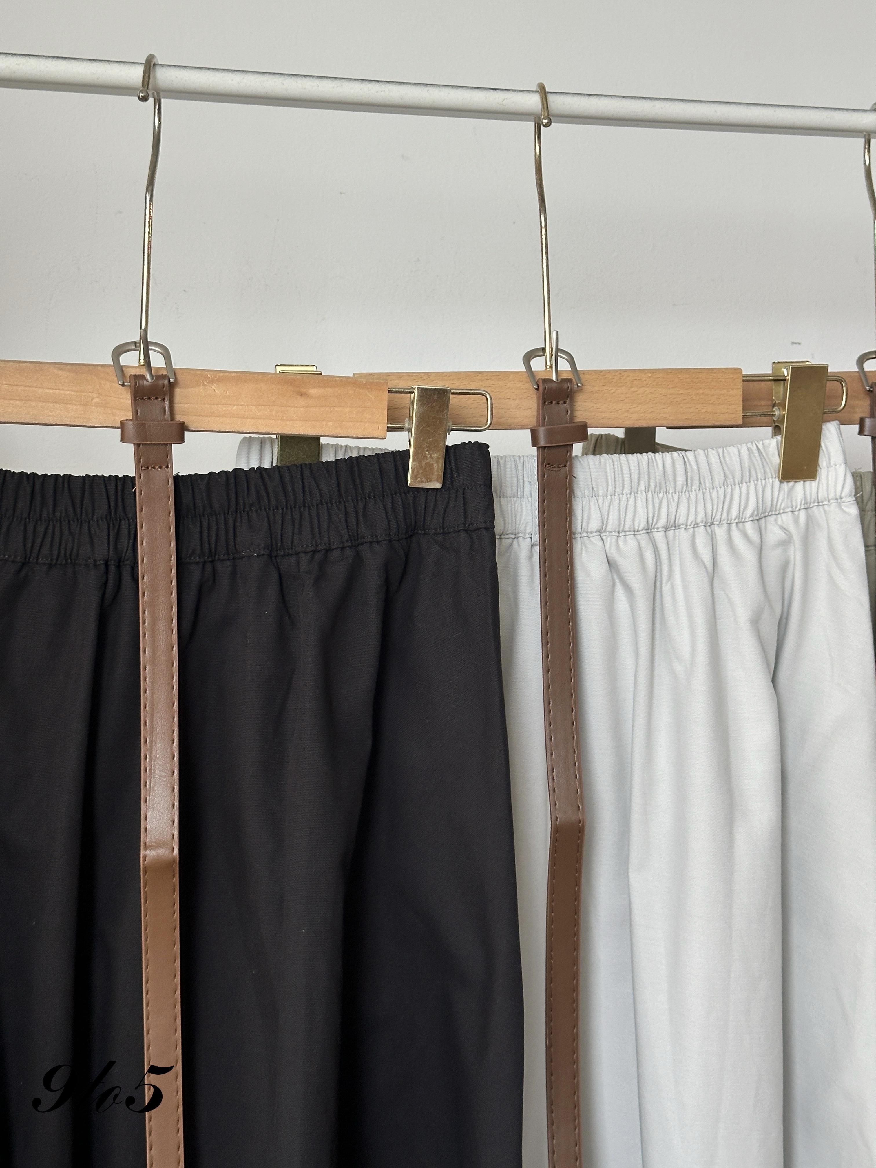 S1842 A Line Long Skirt - 4 Colors 