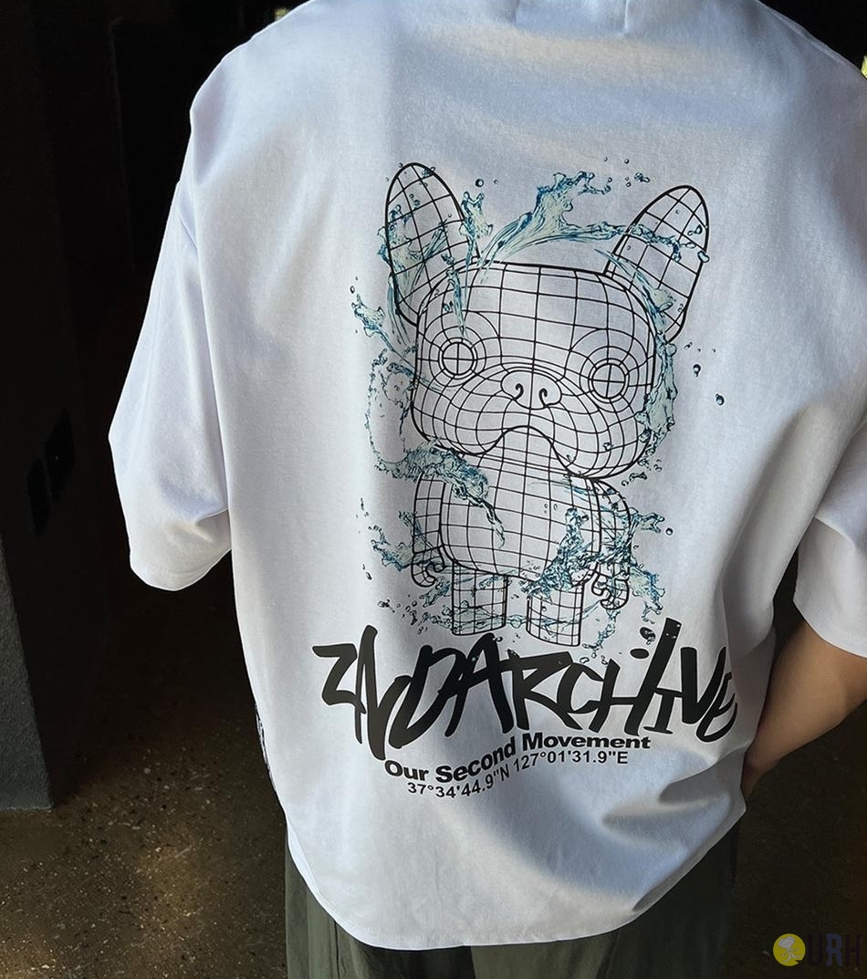 【100%保證韓國直送】2ND ARCHIVE 浮世繪法鬥藝術插畫寬鬆短袖Tee 👕 [4 color] RG165736