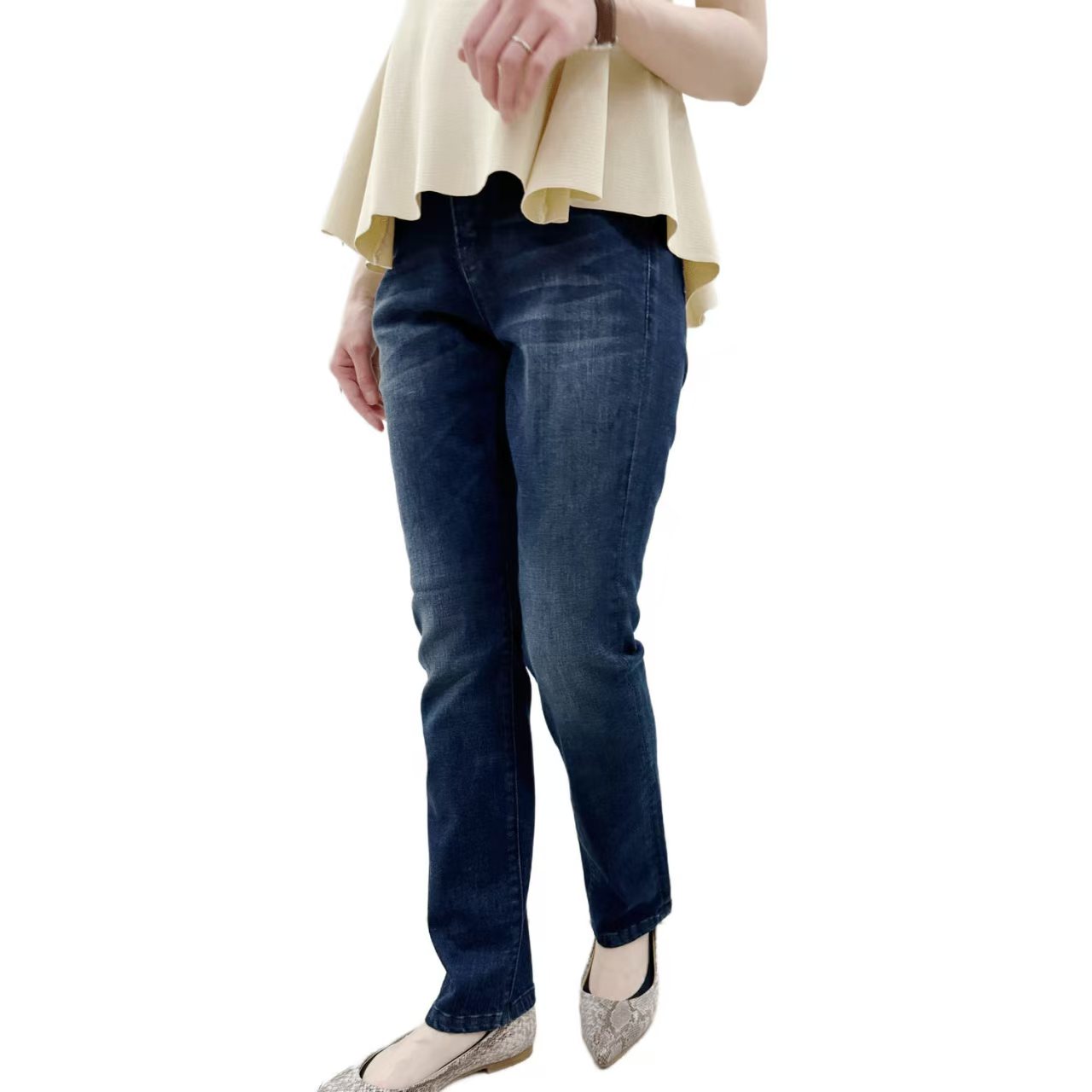 日本直送 CAMEL ROAD KIRA-RAKU 緊身直筒褲