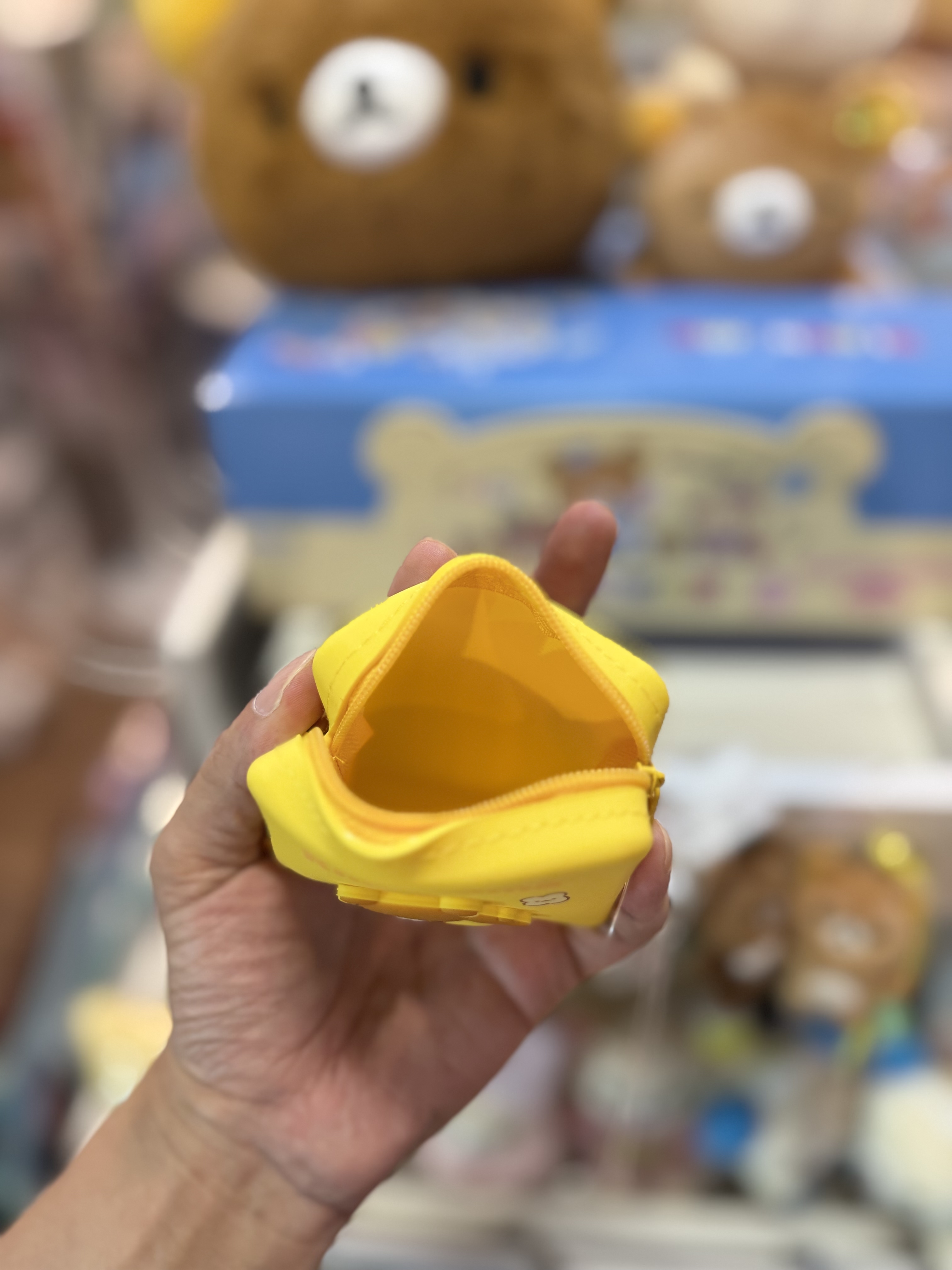 《現貨》全新rilakkuma 矽膠制小物袋