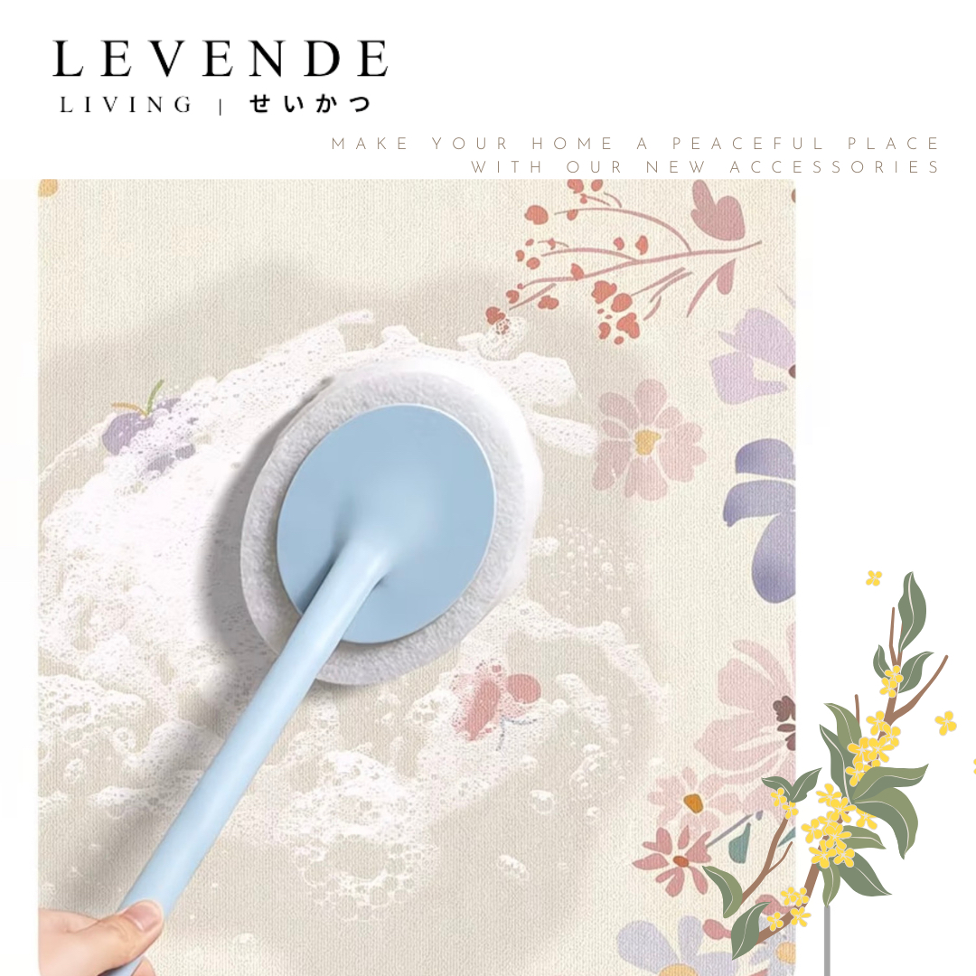 Levende繁花硅藻泥浴室地墊