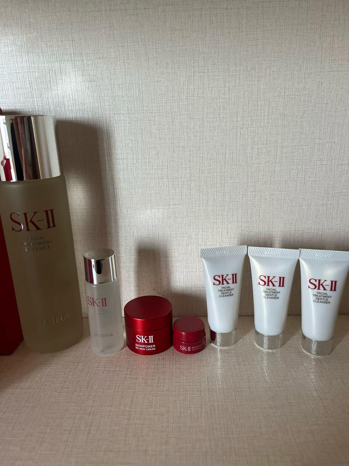 新版SK2神仙水情人節小熊禮盒一拖六套盒