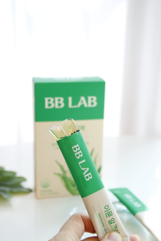 韓國 BB LAB 免疫蘆薈 膠原蛋白 果凍啫喱 14條/盒｜Immune Aloe Stick Jelly