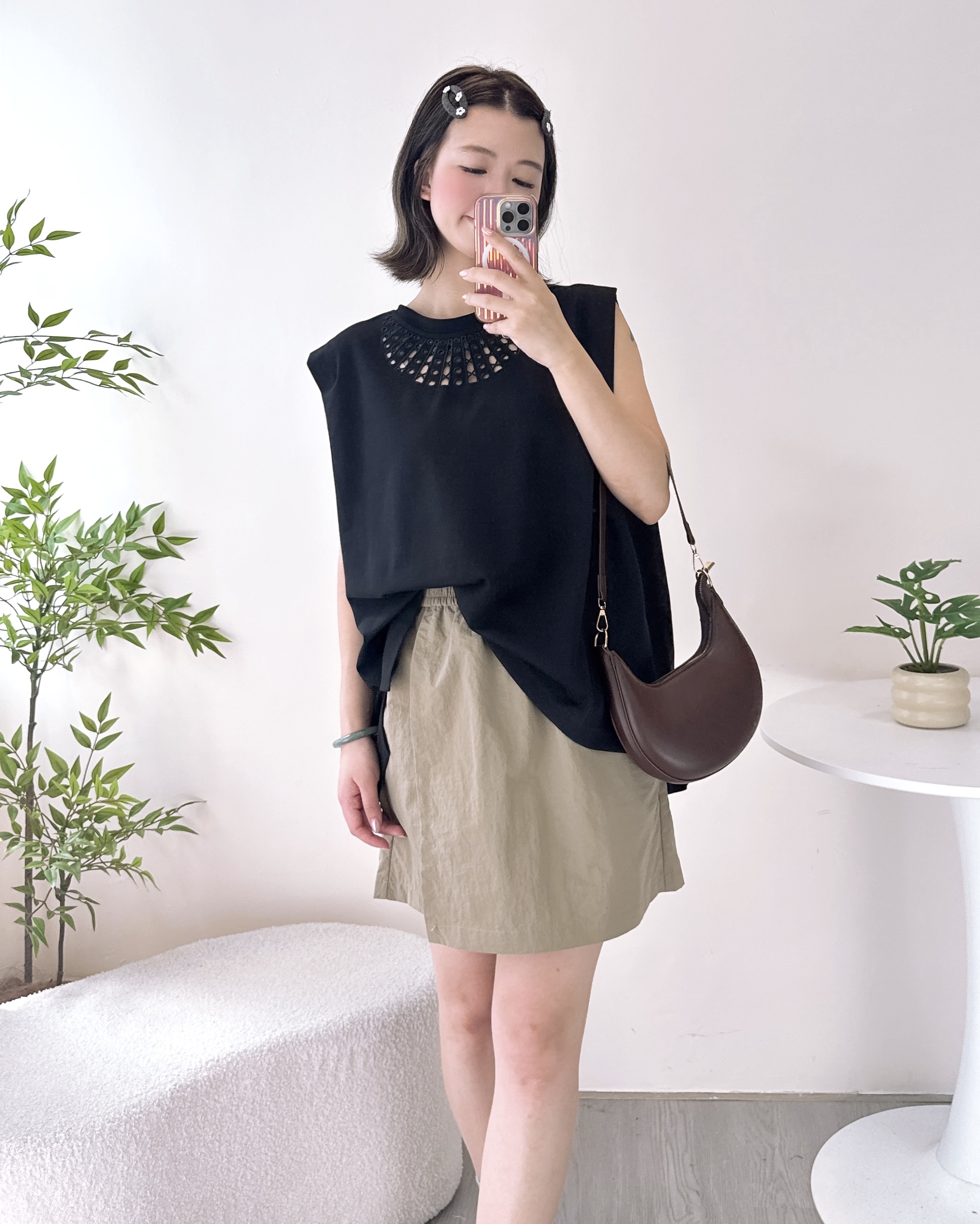 超美通化拼布背心 2色