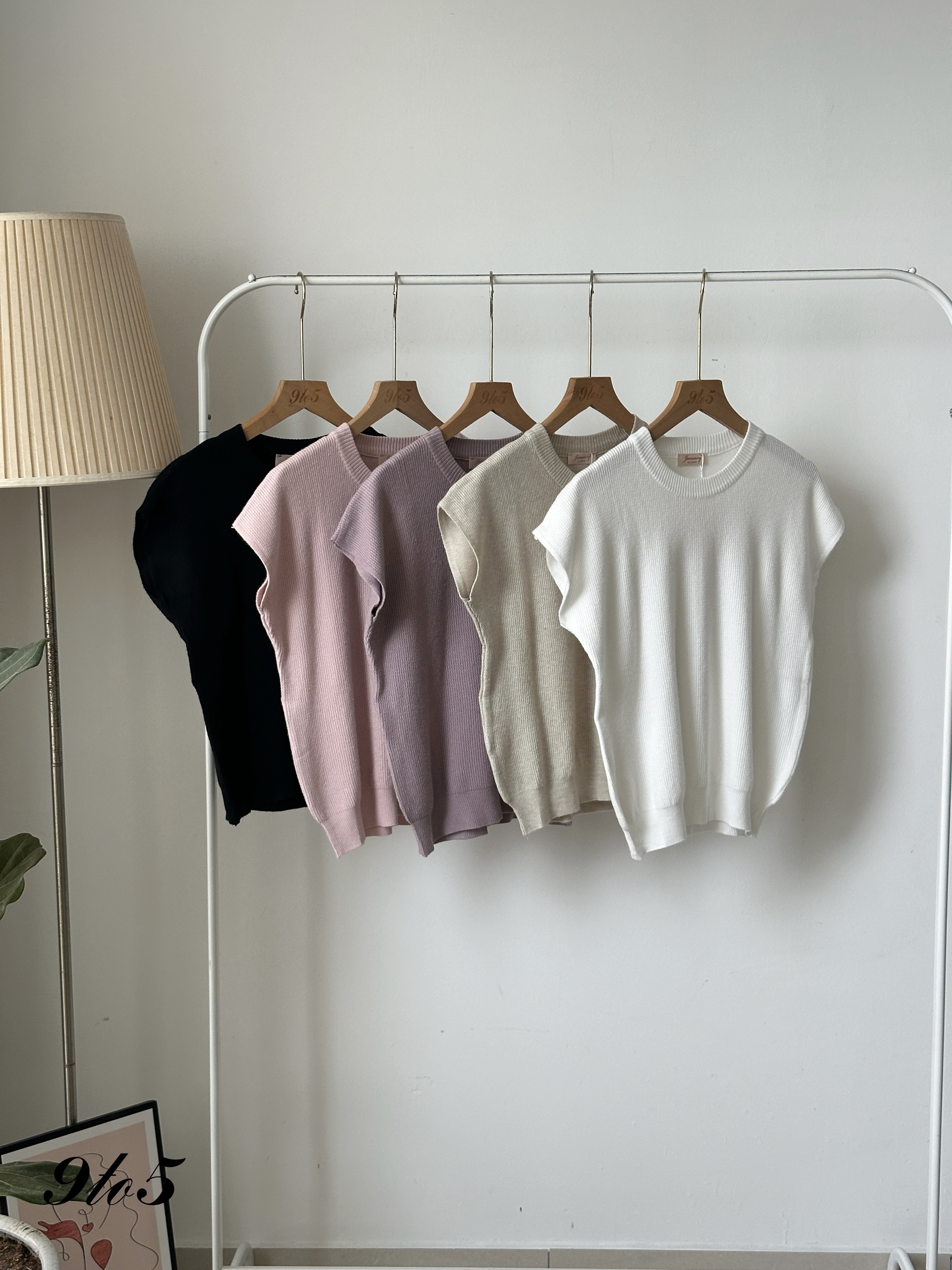 T4096 Cape Sleeve Knit Top - 5 Colors 