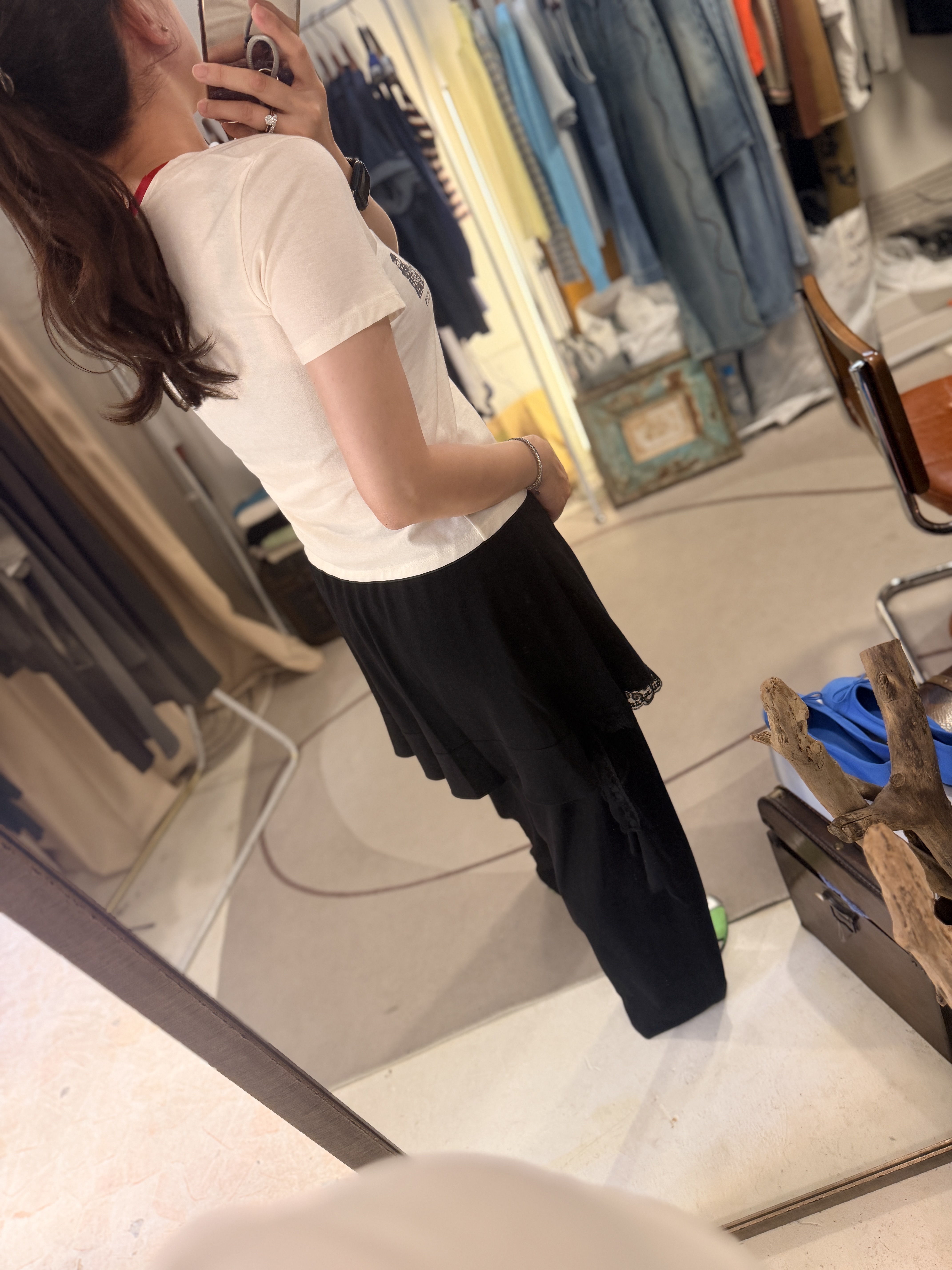 Soft woman printed tee