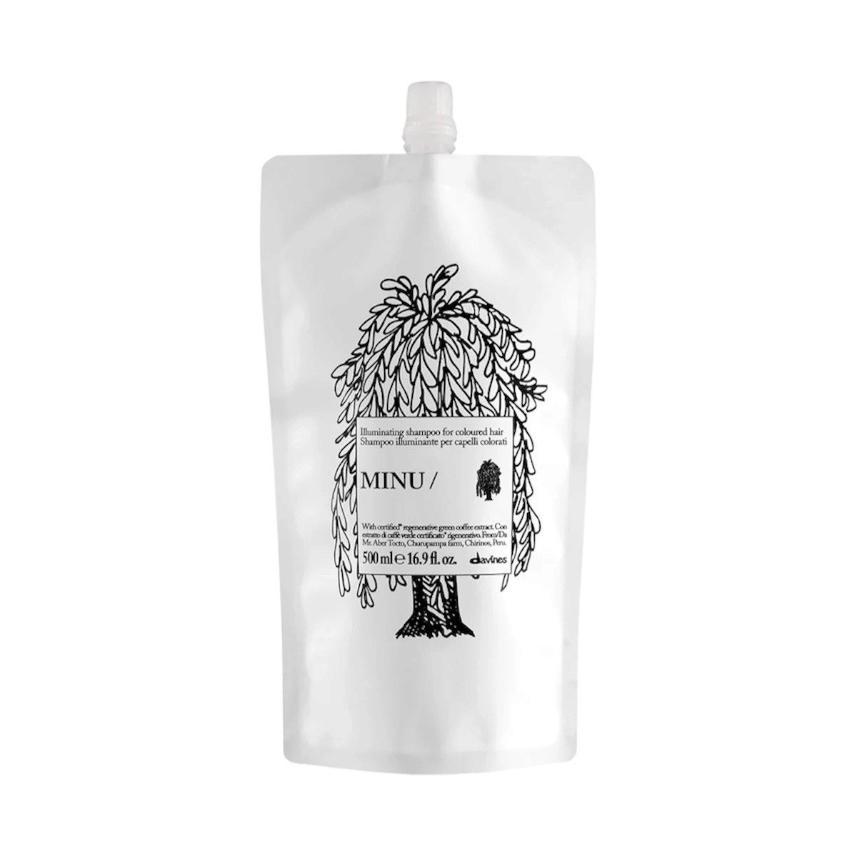 Davines MINU Shampoo Refill 亮色洗髮露補充裝 500ml 