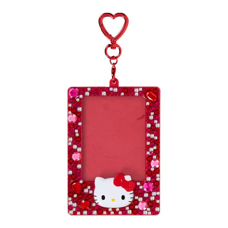 現貨｜Sanrio Hello Kitty 日版 應援系列 閃石卡片套 鎖匙扣 (15694-9)