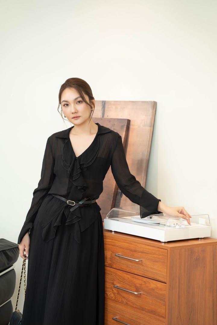 SS-SW5200 FRILL UNEVEN SET SKIRT