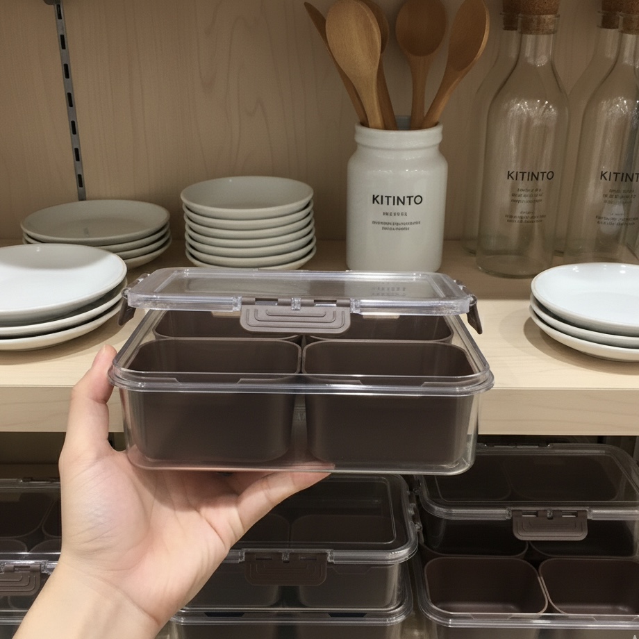 3COINS Divided storage container