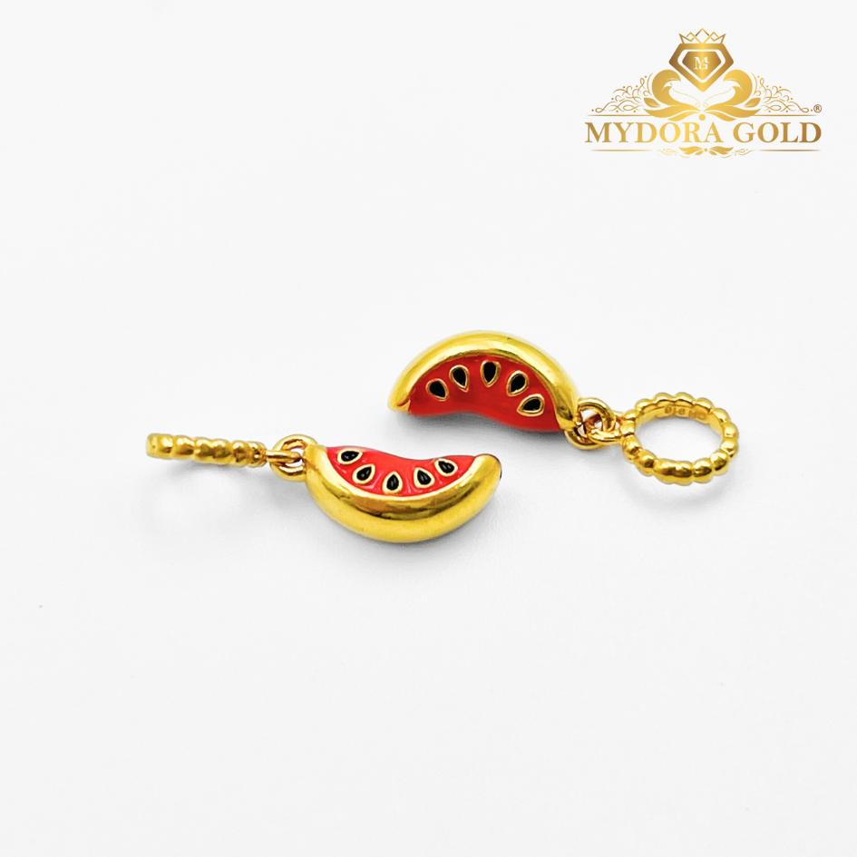 Charm Watermelon Slice Enamel (5G) l EMAS 916/22K