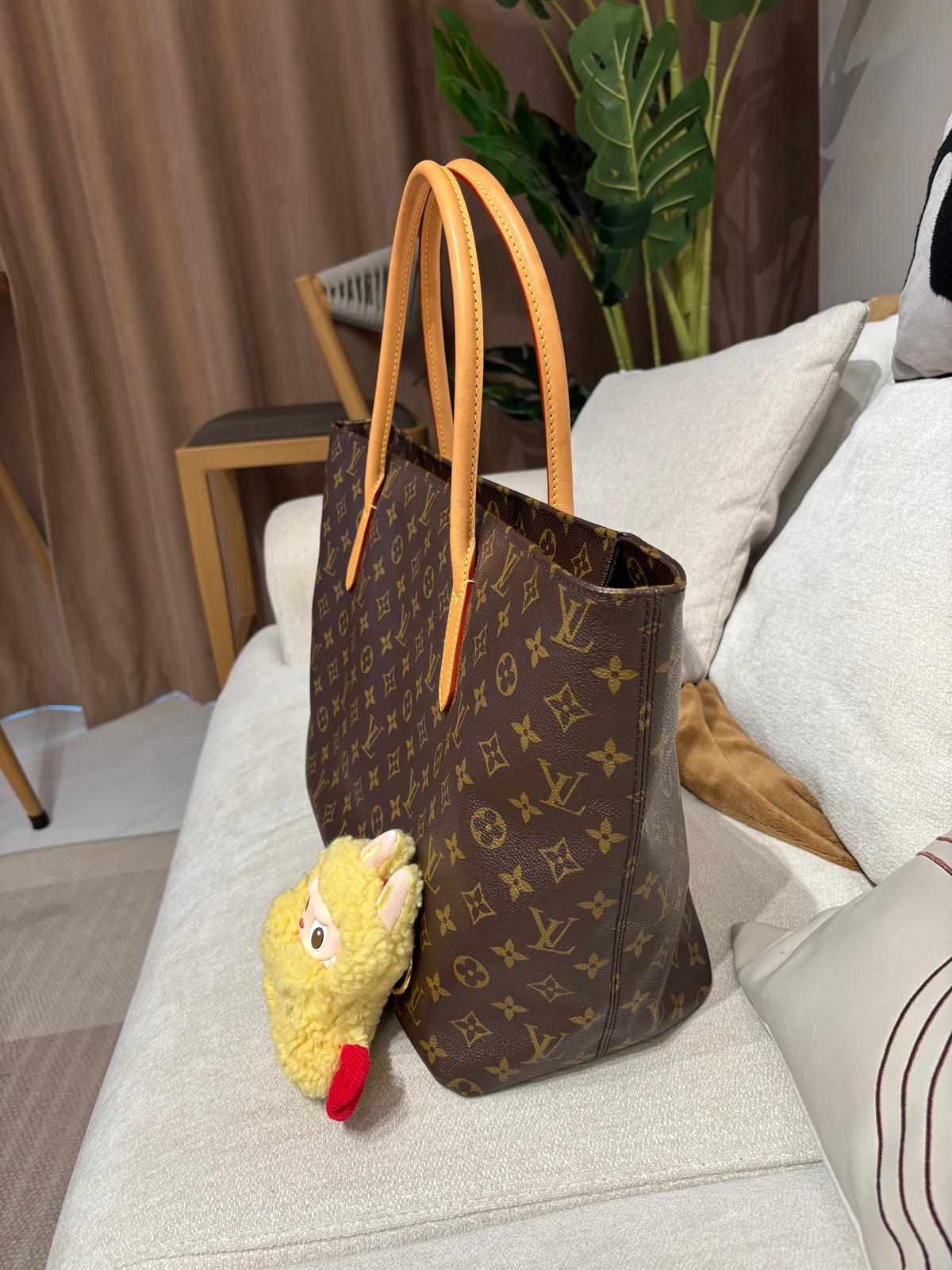 Lv Raspail MM Monogram Tote Bag 100%Authentic ,98%new ✅Dust bag