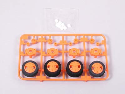 NARROW ONE-WAY WHEEL SET FOR SUPER X CHASSIS