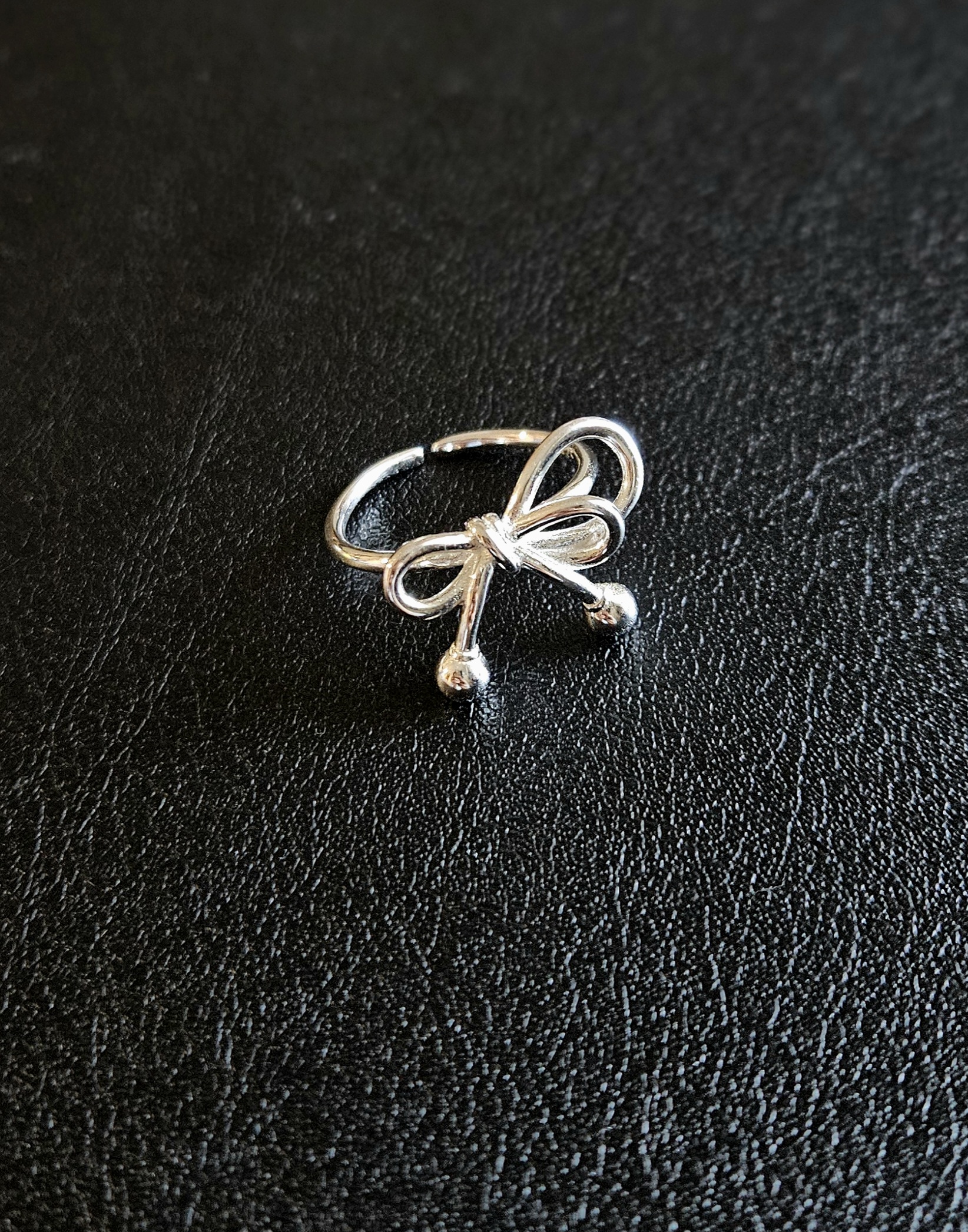 S925 -ER0071 Ribbon Ring