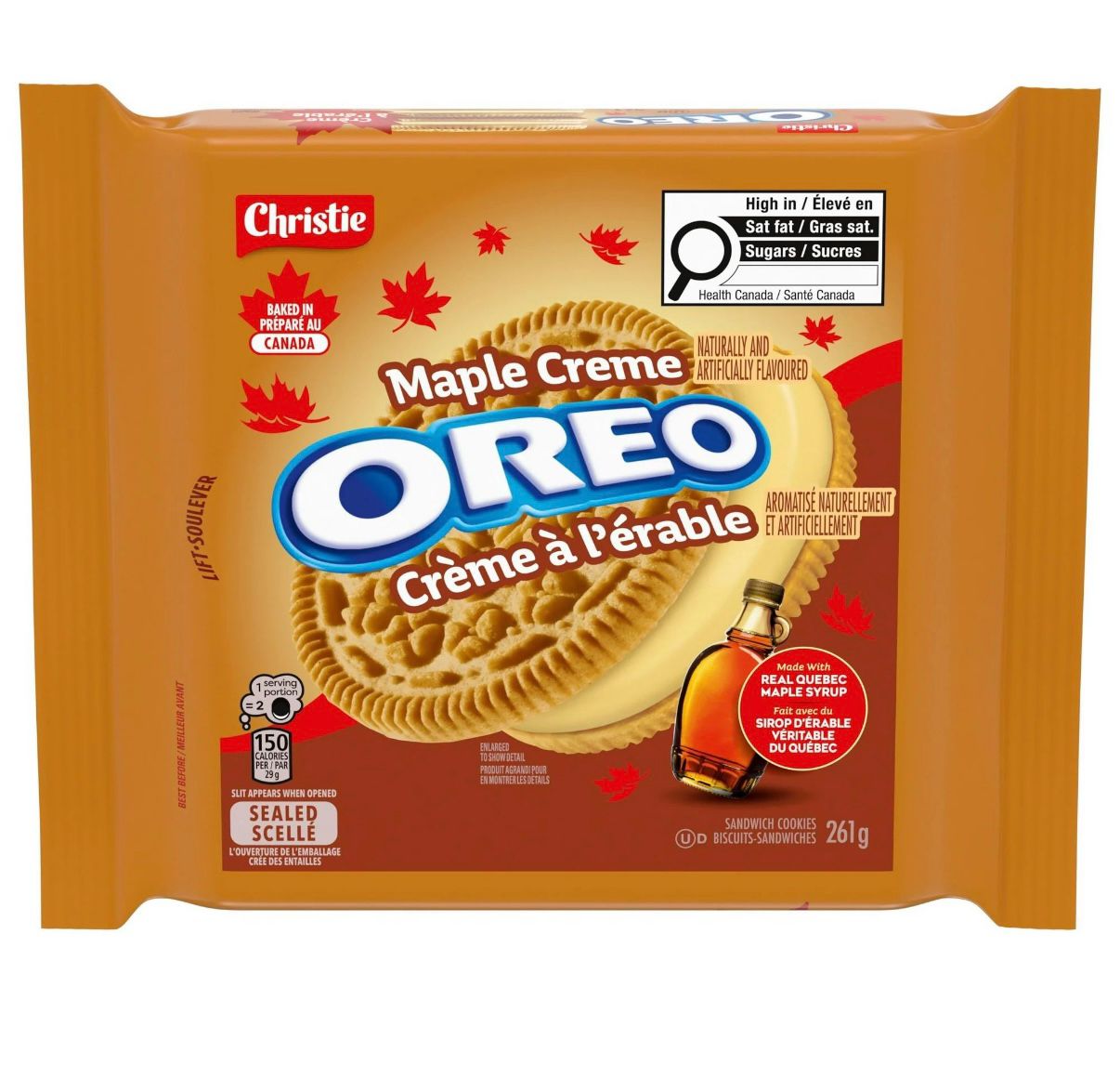 🇨🇦加拿大限定口味 Oreo 楓糖忌廉夾心餅乾