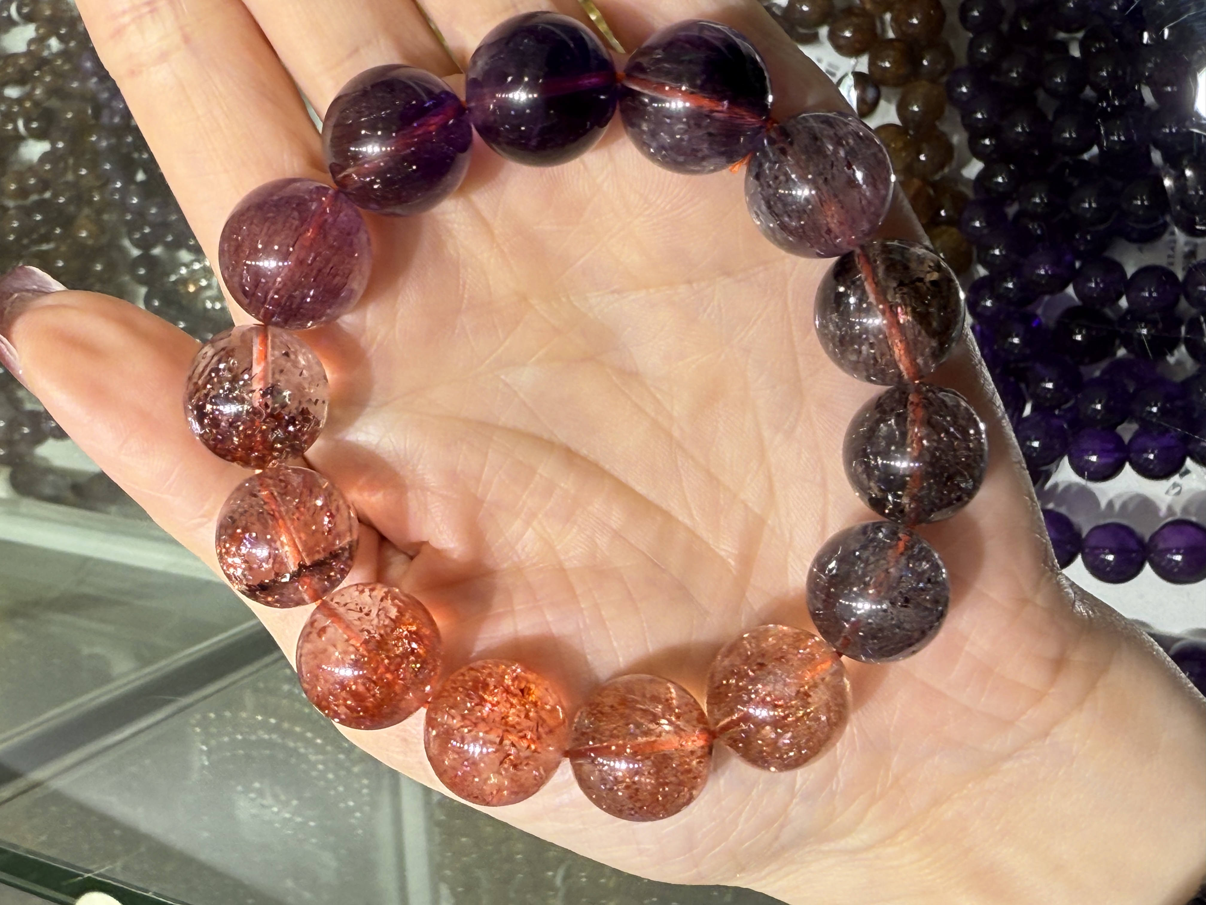 高品質彩超七手串