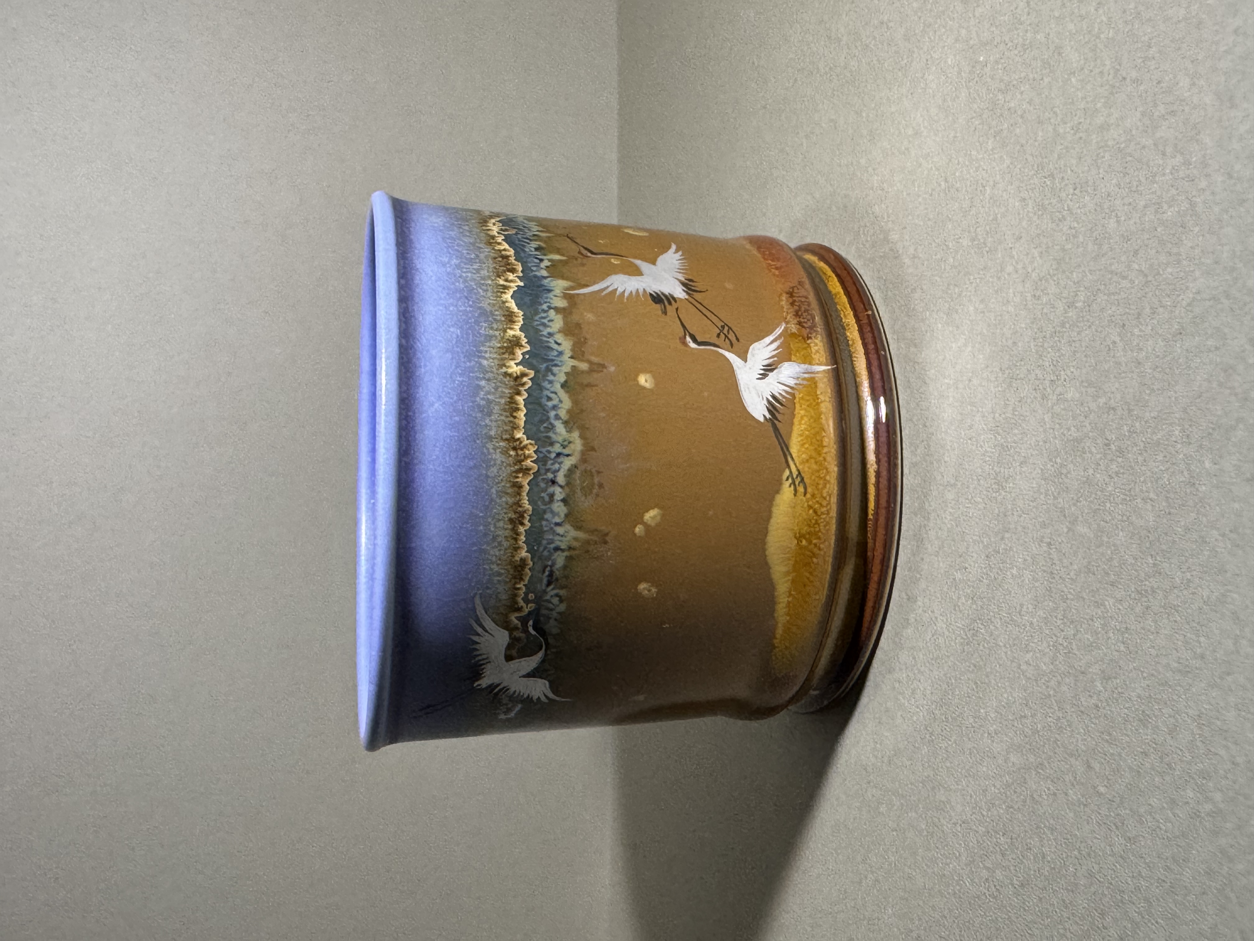 景德鎮陶瓷｜木首釉品茗杯（直口型）