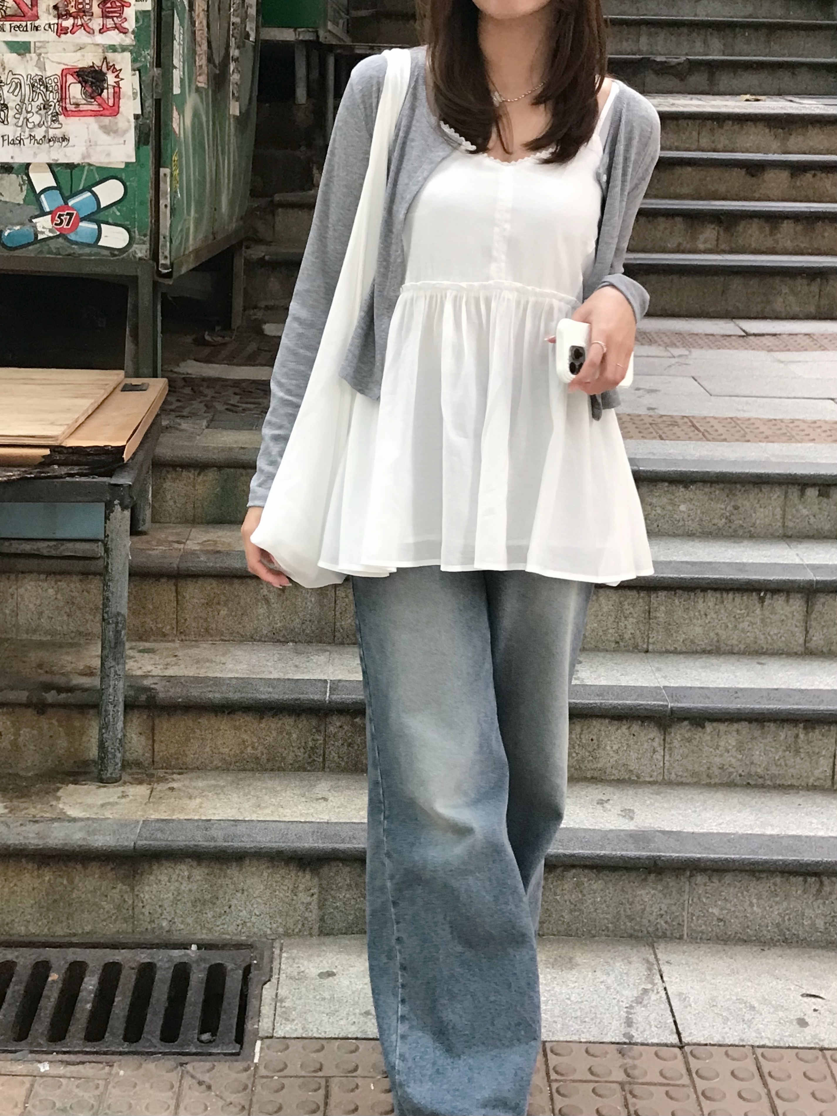 春日Lace邊吊帶背心