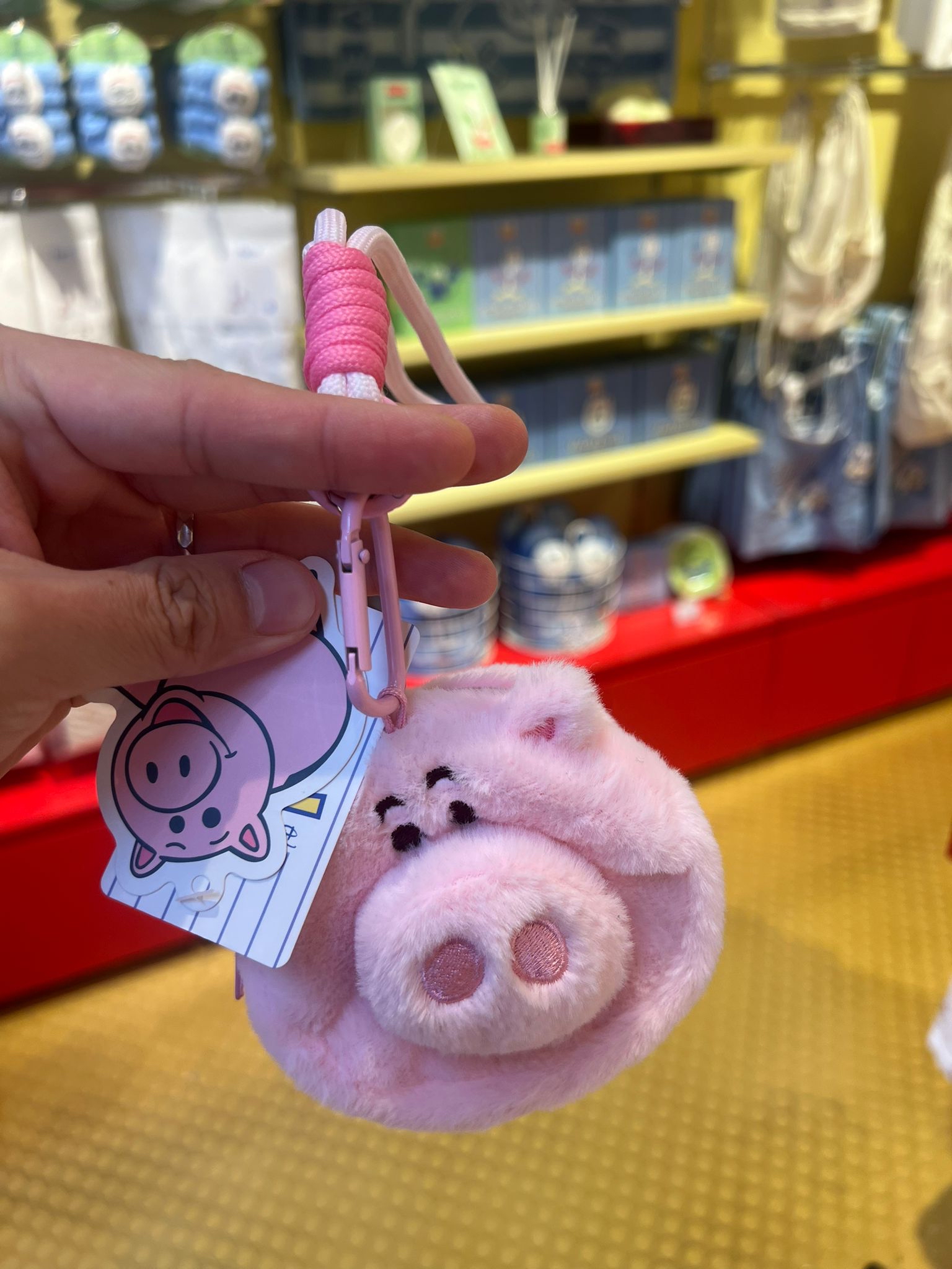 Toystory 毛毛圓形pouch