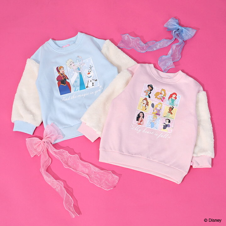 ▫️現貨▫️Babydoll X Disney毛毛袖公主衞衣