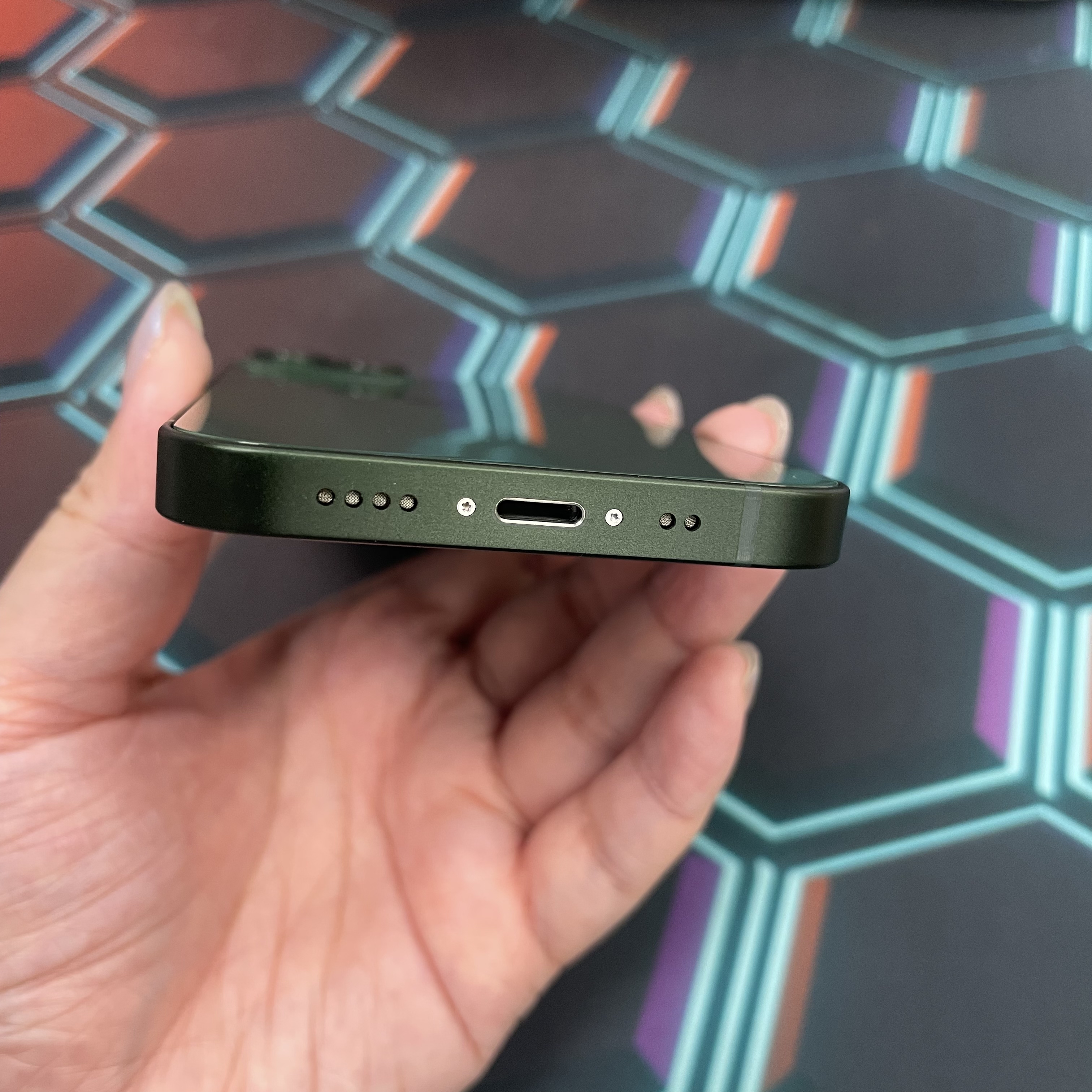 *7175 13 mini 完美機 512GB 電100 綠色 green