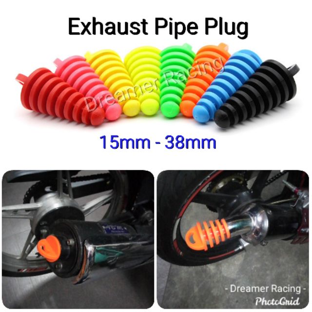 Exhaust Pipe Plug Universal Small Medium Big