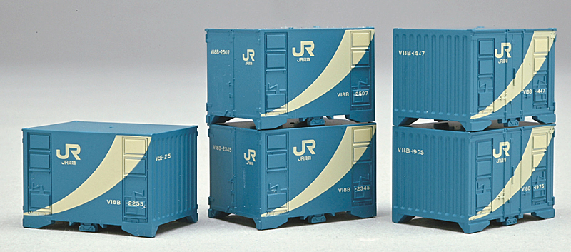 TOMIX N 3308 JR V18B形コンテナ(5個入)