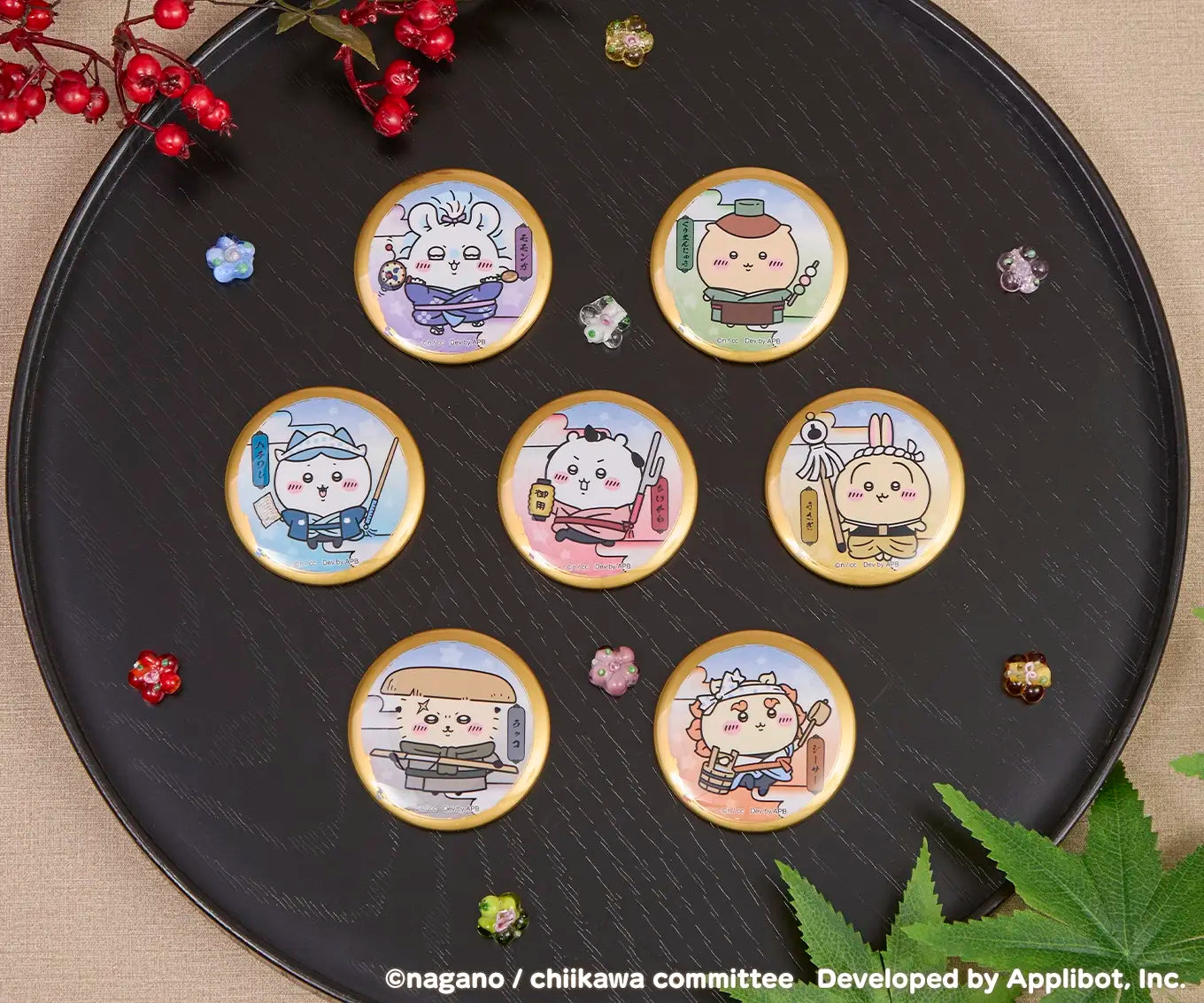 日本 Chiikawa Pocket 江戶款 襟