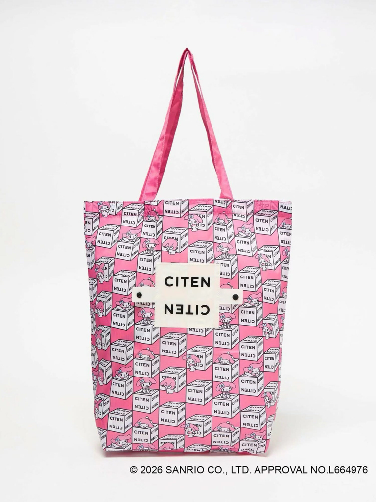 日本直送  🎀 Sanrio × CITEN Foldable Tote Bag