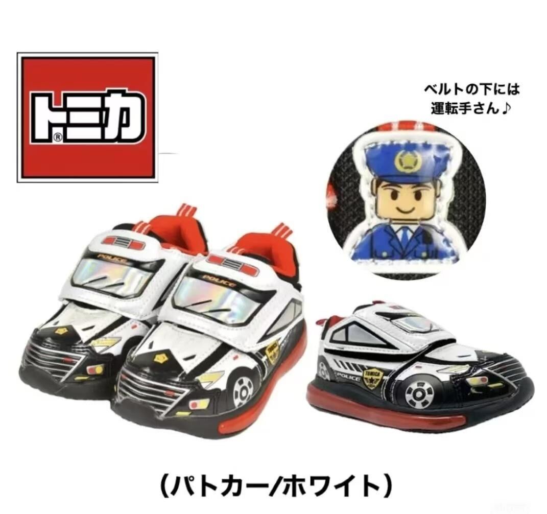 日本 TOMICA 車車閃燈波鞋 - 1對 現貨