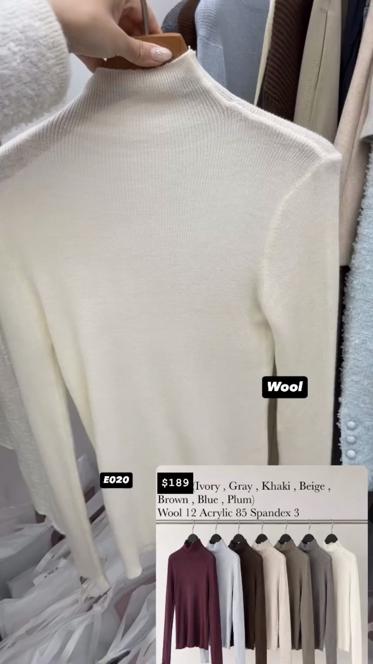 Wool🇰🇷🇰🇷韓國連線 19/10🔥🔥14540#E020