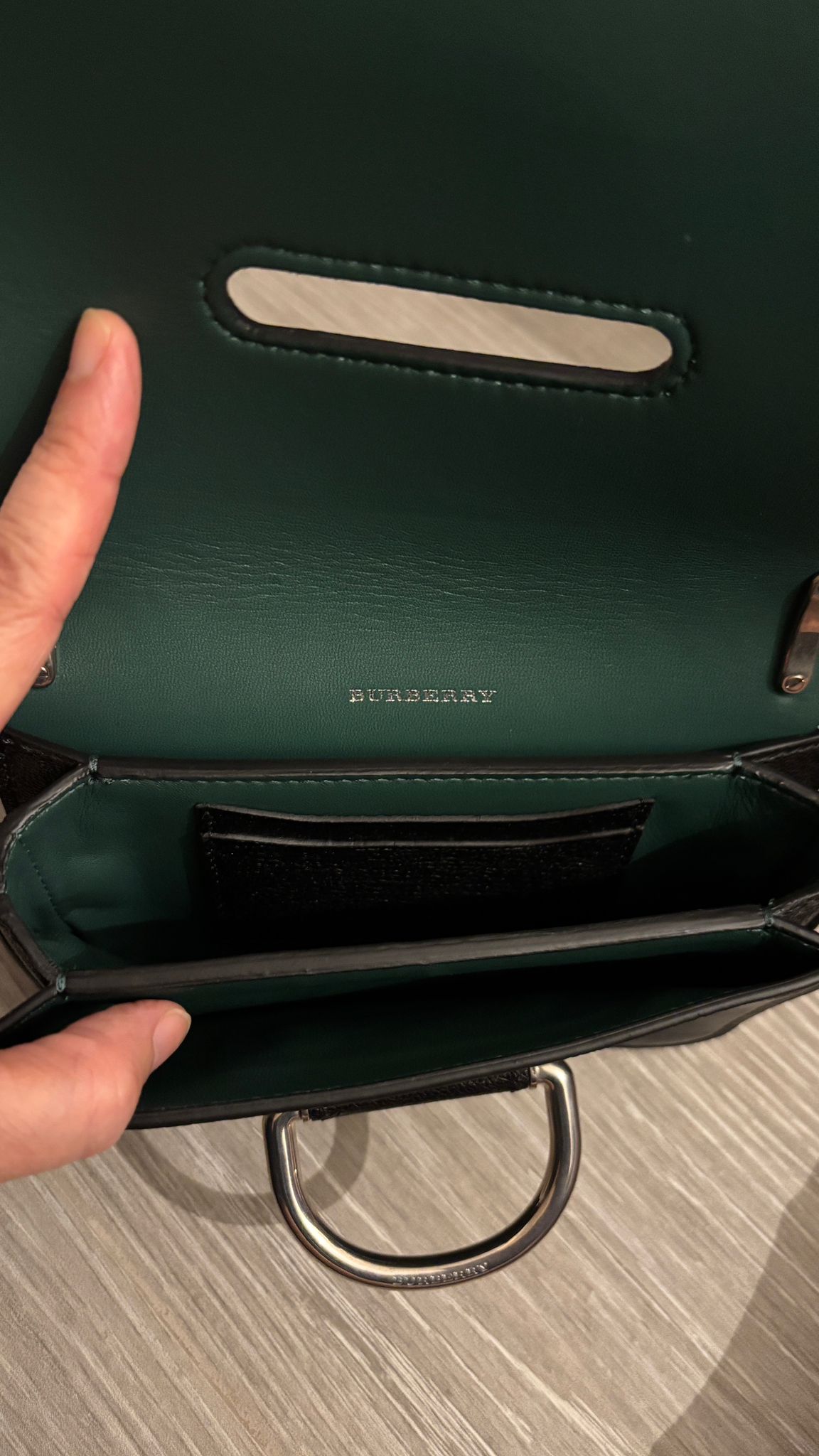 現貨 Burberry D-ring迷你包