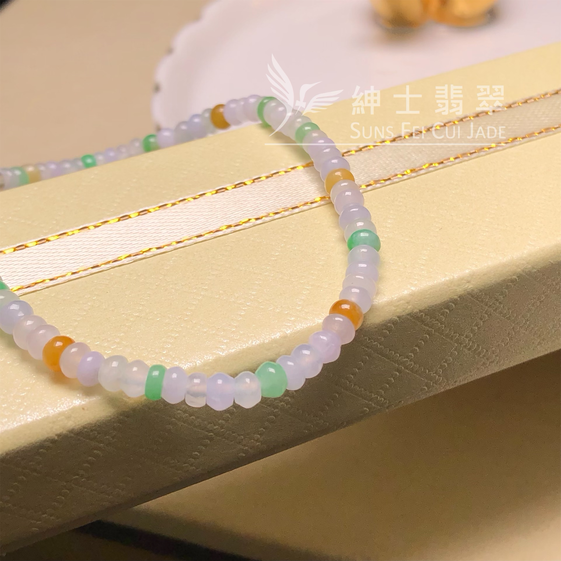 YK00019 冰多寶算盤珠手串
