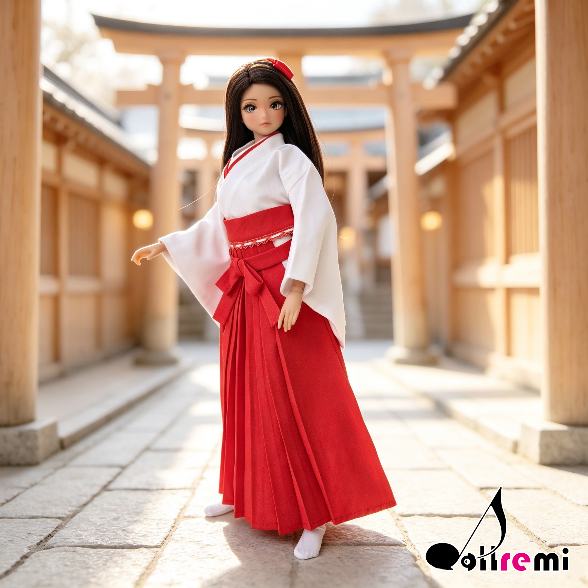 【dollremi】(P024) 巫女服裝 Shrine Maidens Costume