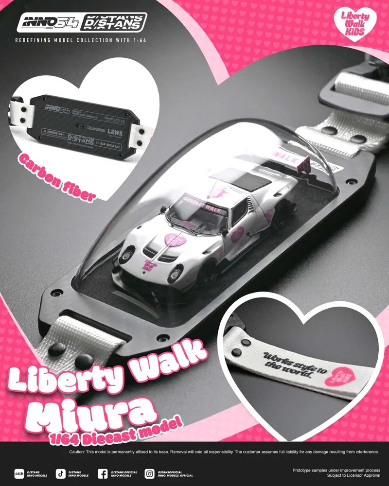 (預訂 Pre Order) INNO64  ( IN64-DSTANS-LB-MUIRA-01 ) LB-SILHOUETTE WORKS MIURA GT
