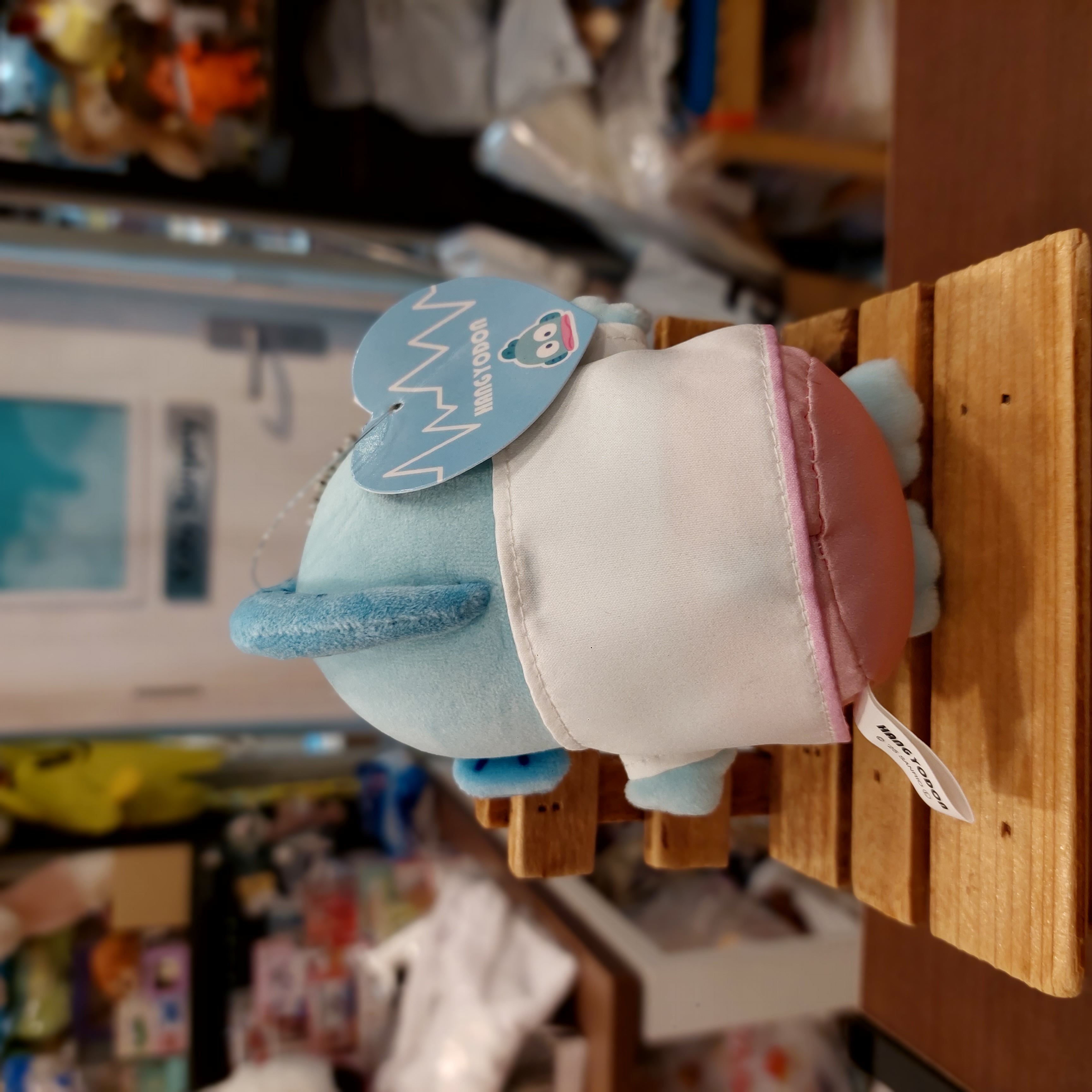 原裝日本 Sanrio Doctor 水怪 Hangyodon 漢頓 吊飾 