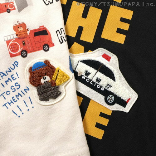 🆕【⭐訂購⭐】🇯🇵日本直送🌀#Tomica 拼色綑邊袖 刺繡貼布 短袖T恤［3款選］🌀 [ELDA-0275][260530]