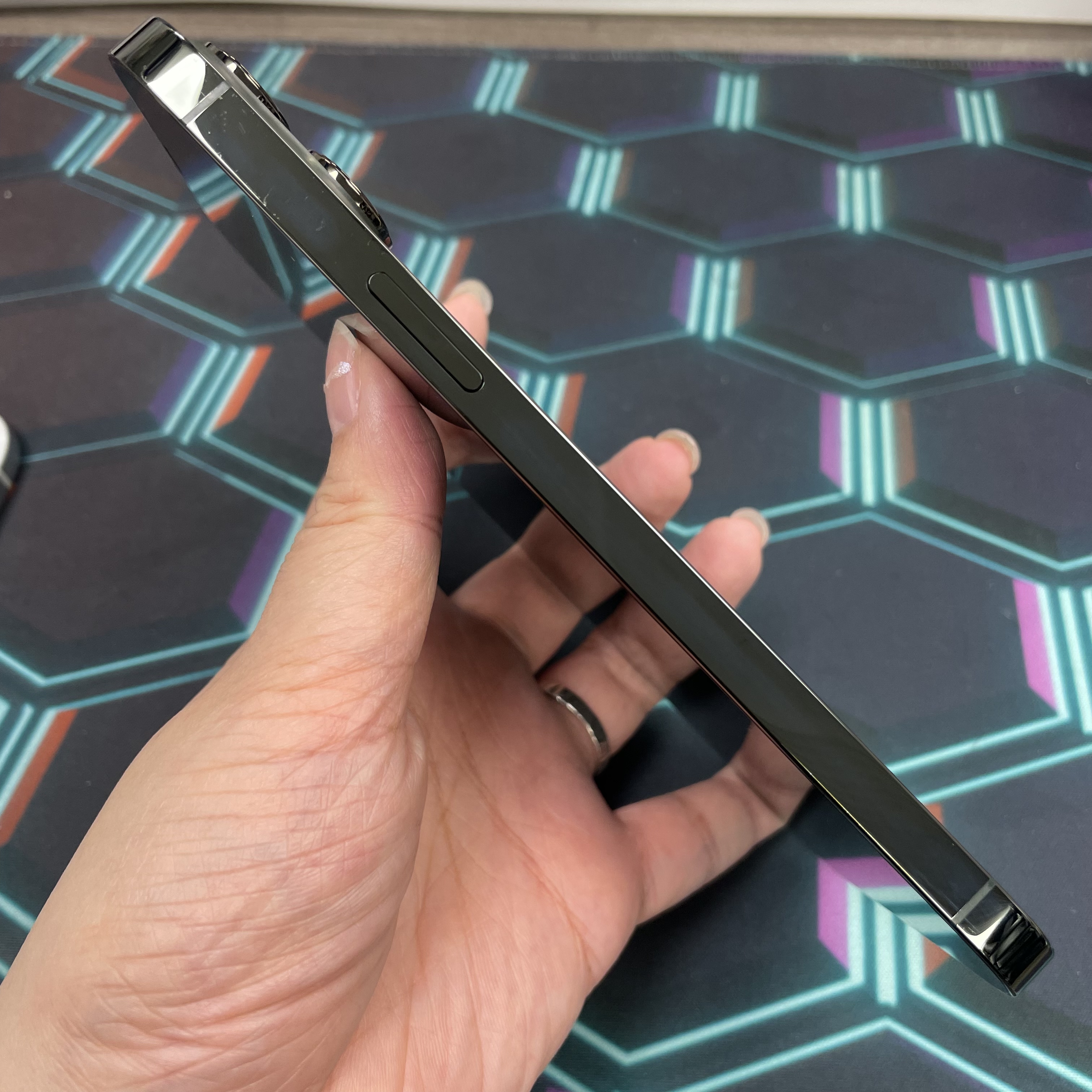 *7714 13 pro max 完美機 256GB 電71 綠色 green
