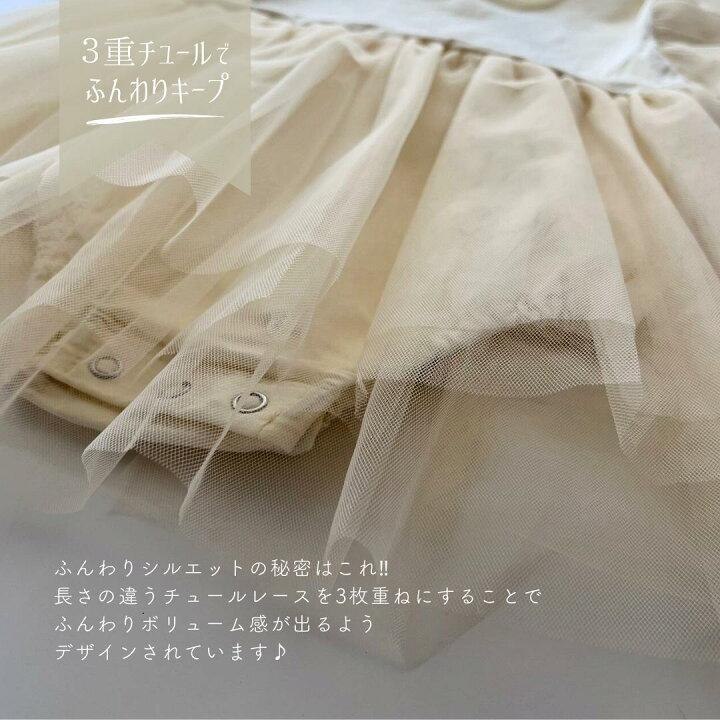 🇯🇵預訂 日本直送🇯🇵Kawaii&born 兩色薄紗短袖包屁裙髮帶套裝