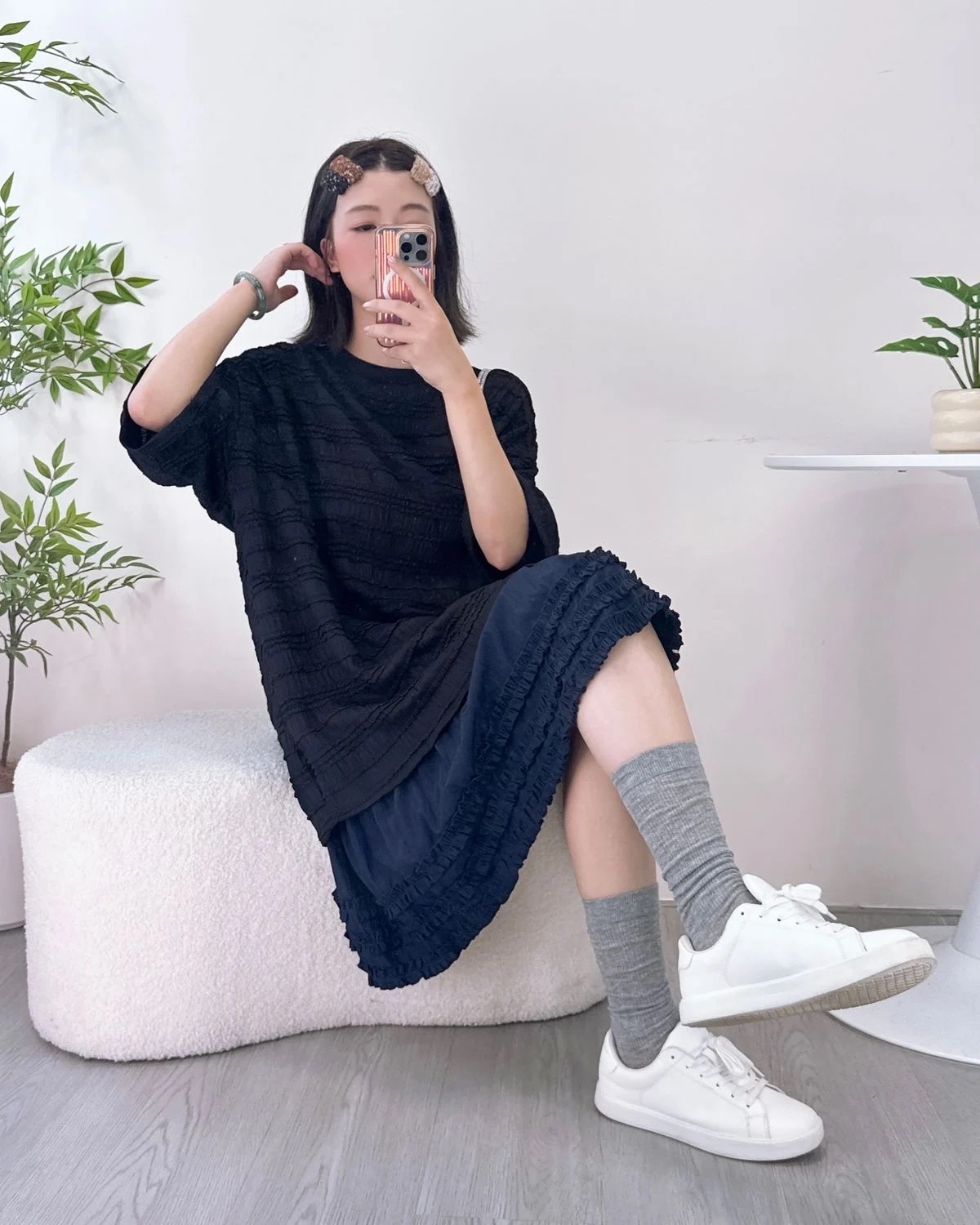 ESP-小清新Ruffle半截裙 2色