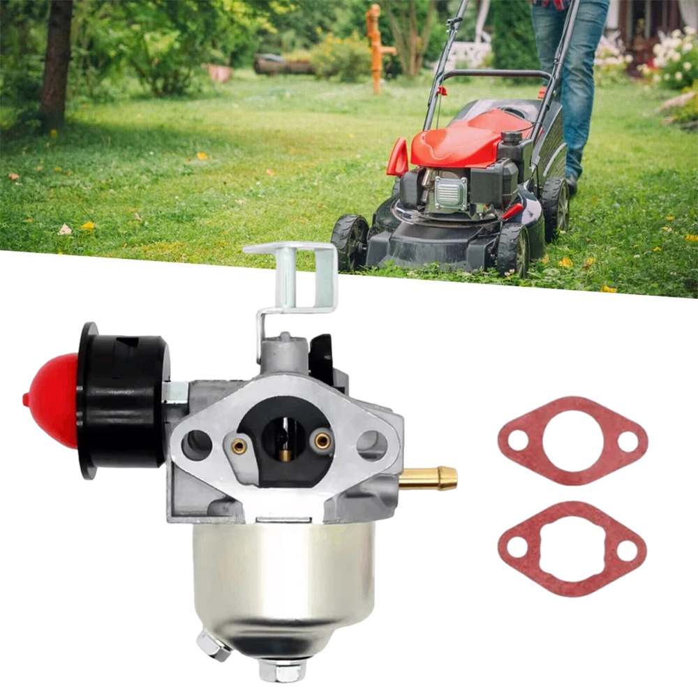 適用於1P56F 發動機割草機的化油器 （含 2 個墊片） UB0277