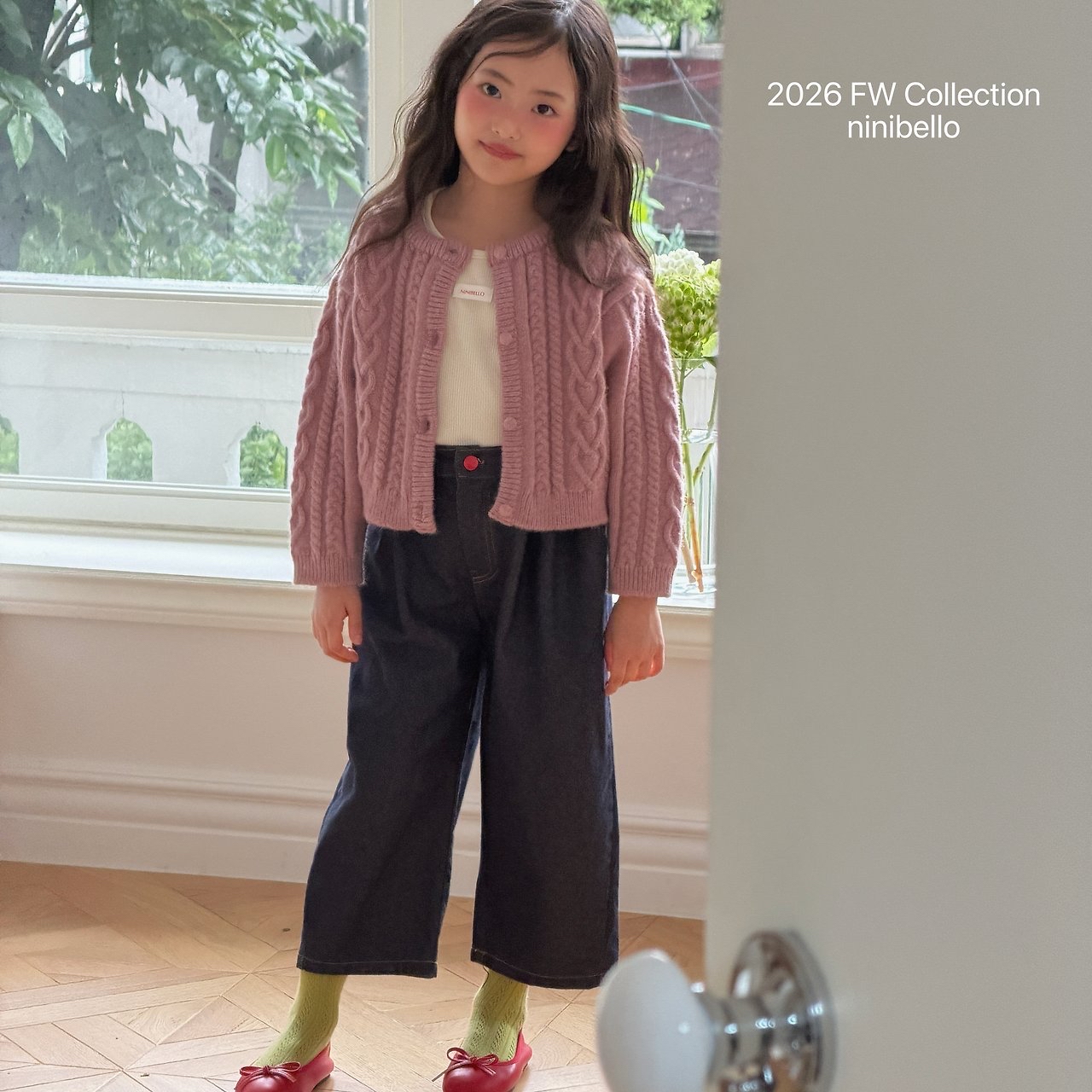 Ninibello | Tommy Heart Denim Pants 