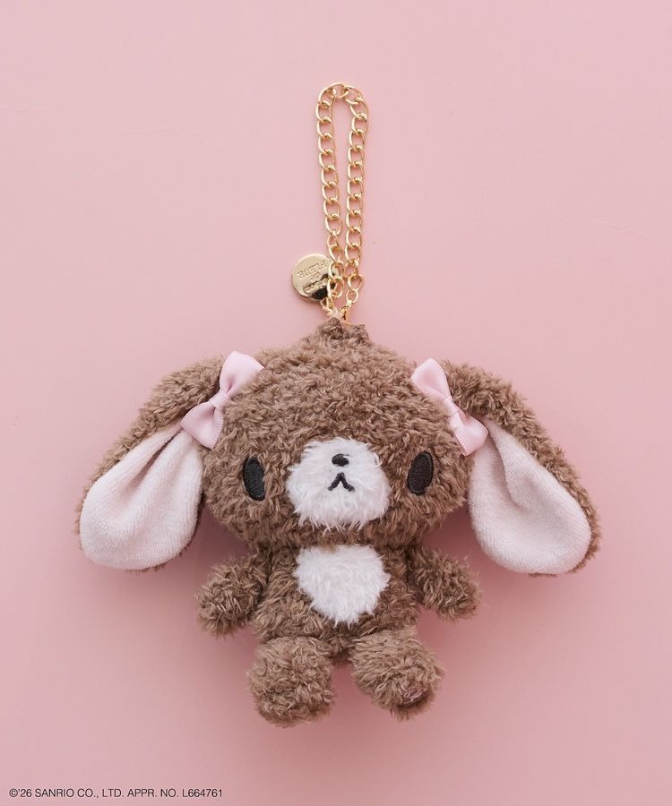 🌸 【預訂】公仔掛飾(啡色) - Maison de FLEUR x Sugarbunnies