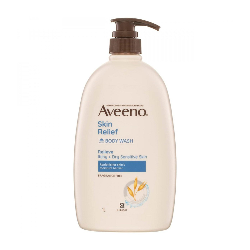 Aveeno 天然燕麥高效舒緩沐浴露 1L