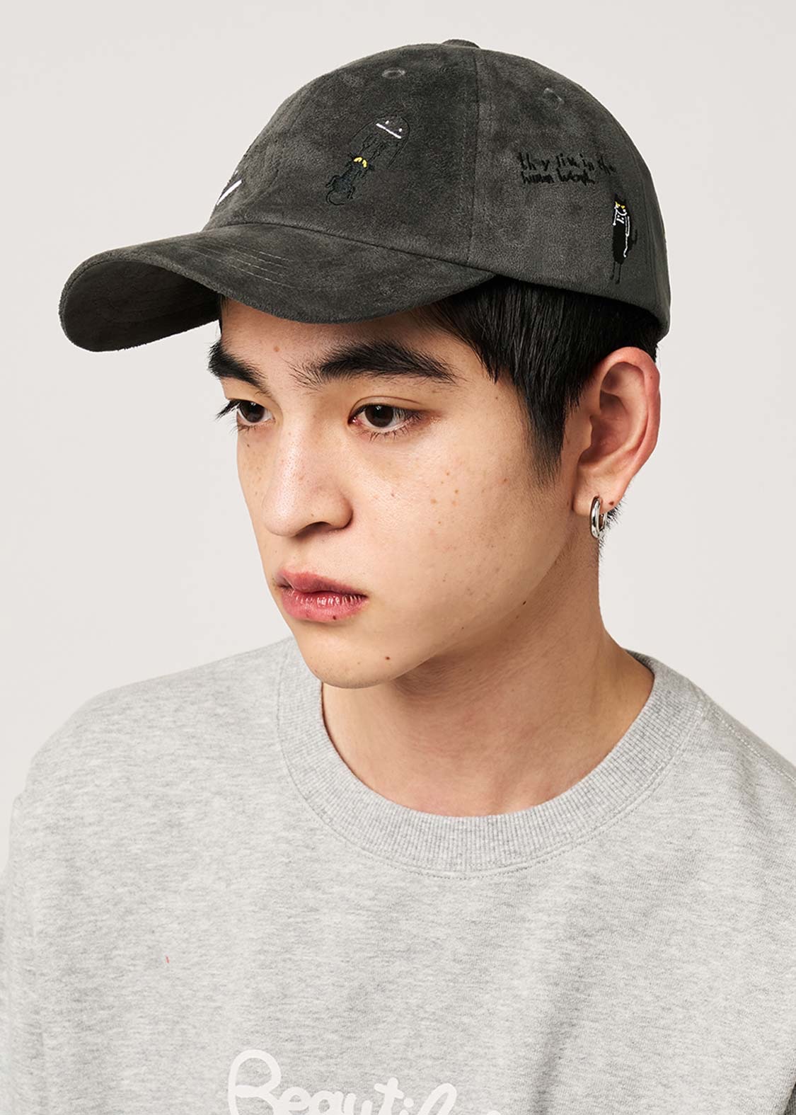 📦訂購 日本限定 graniph Beautiful Shadow 麂皮棒球帽