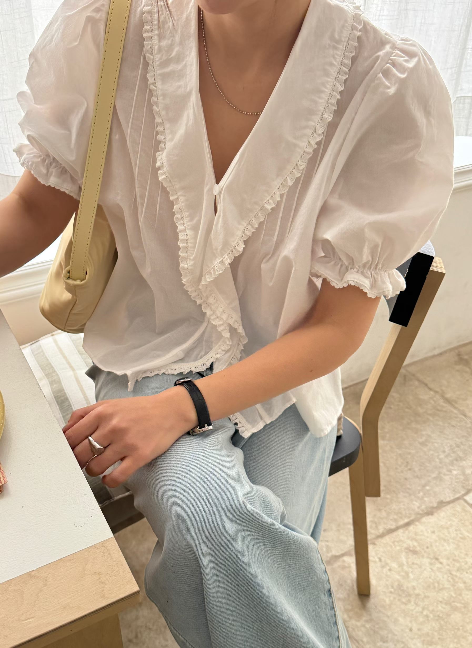 🇰🇷東大門女裝 | ruffle blouse