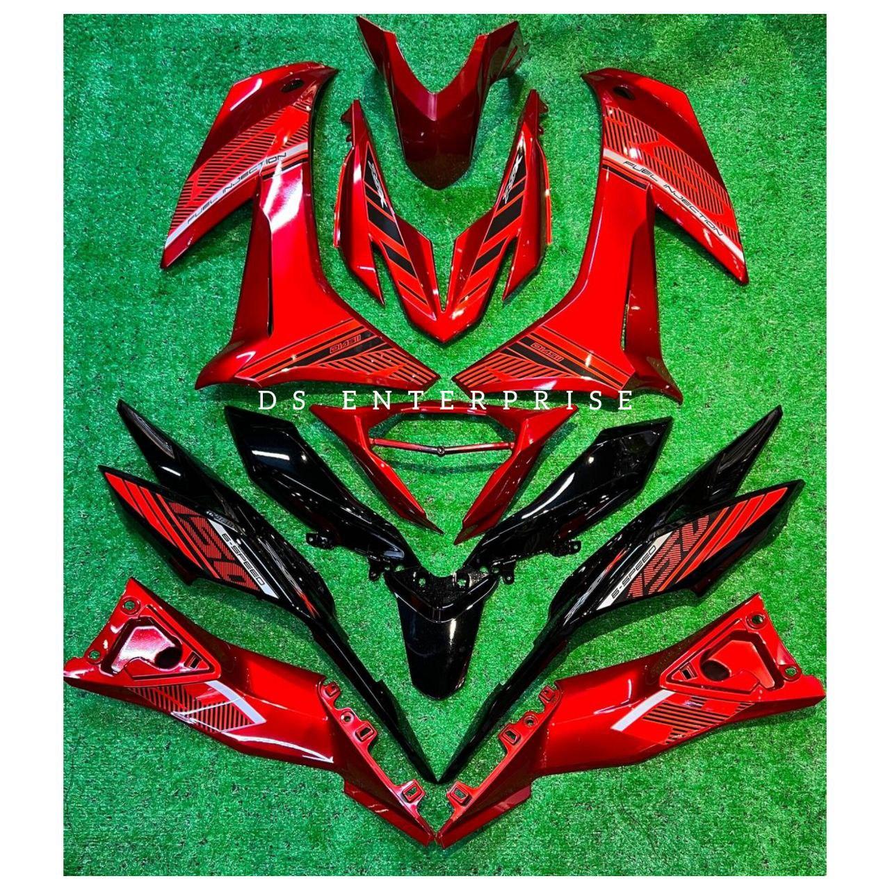 Honda Cover Set RSX 150 V1 Batman 27 / Merah Purba / Meroon Purba / Biru Purba / Purple Purba
