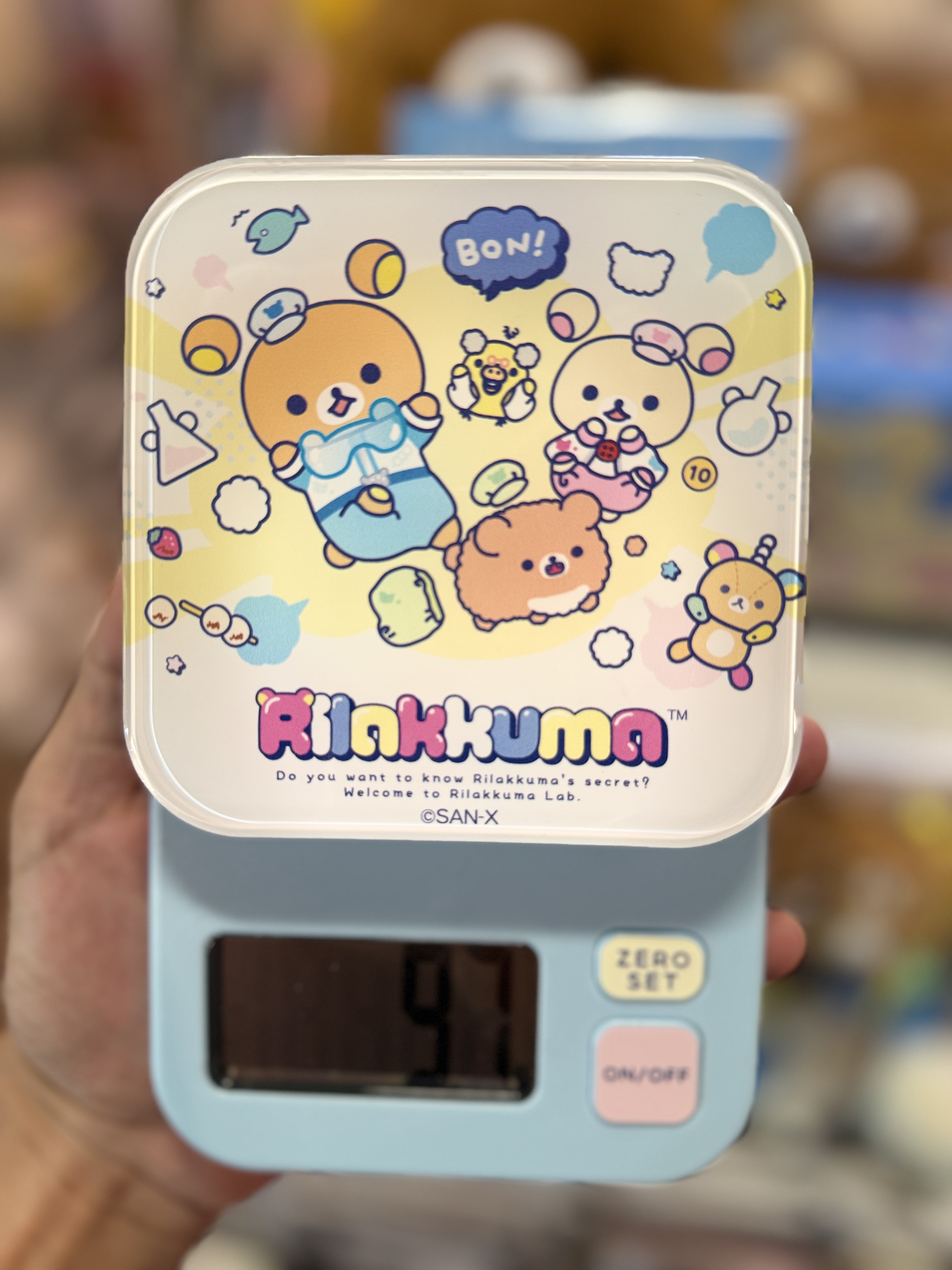 《現貨》全新rilakkuma 實驗室系列電子磅
